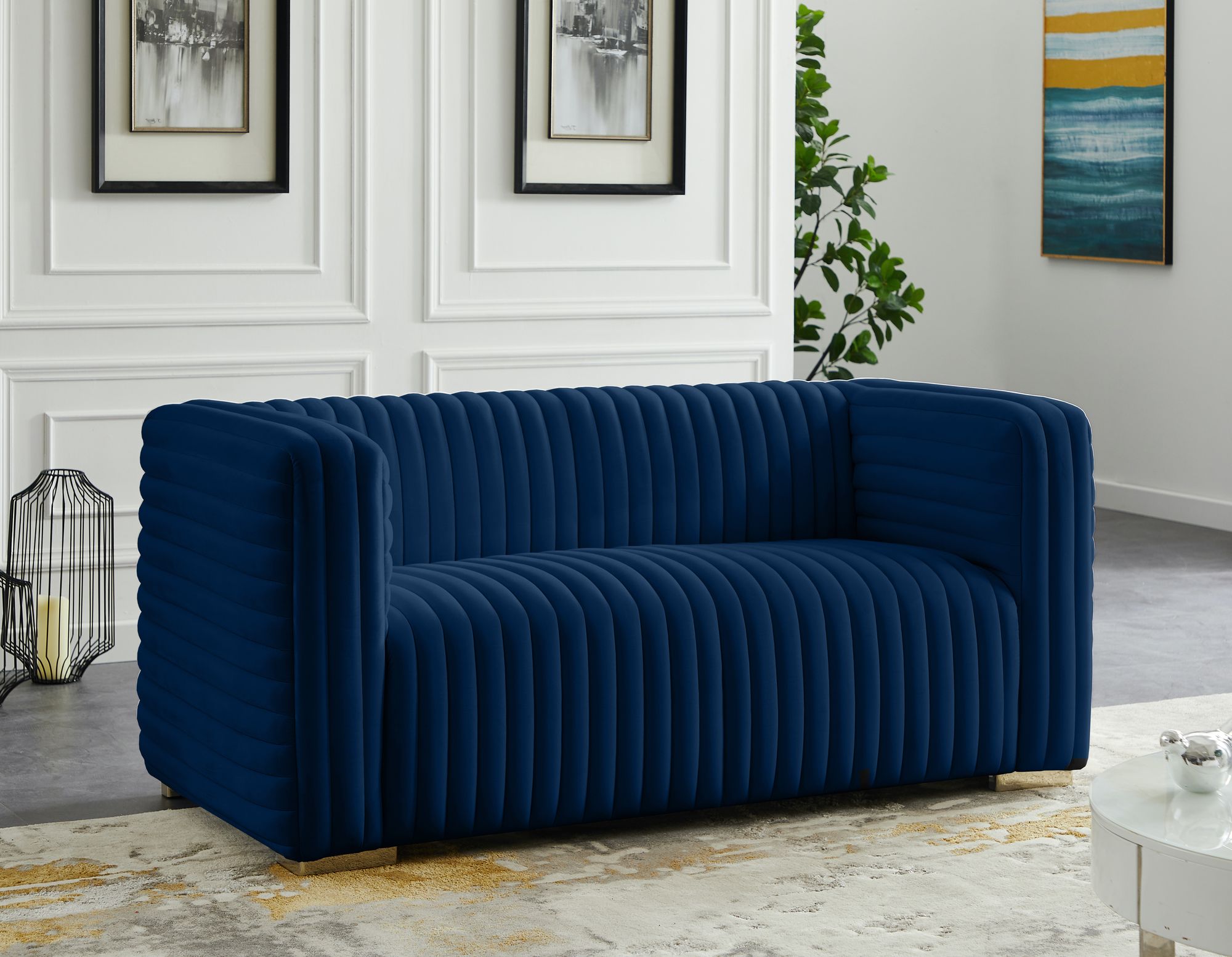 Ravish Velvet Loveseat