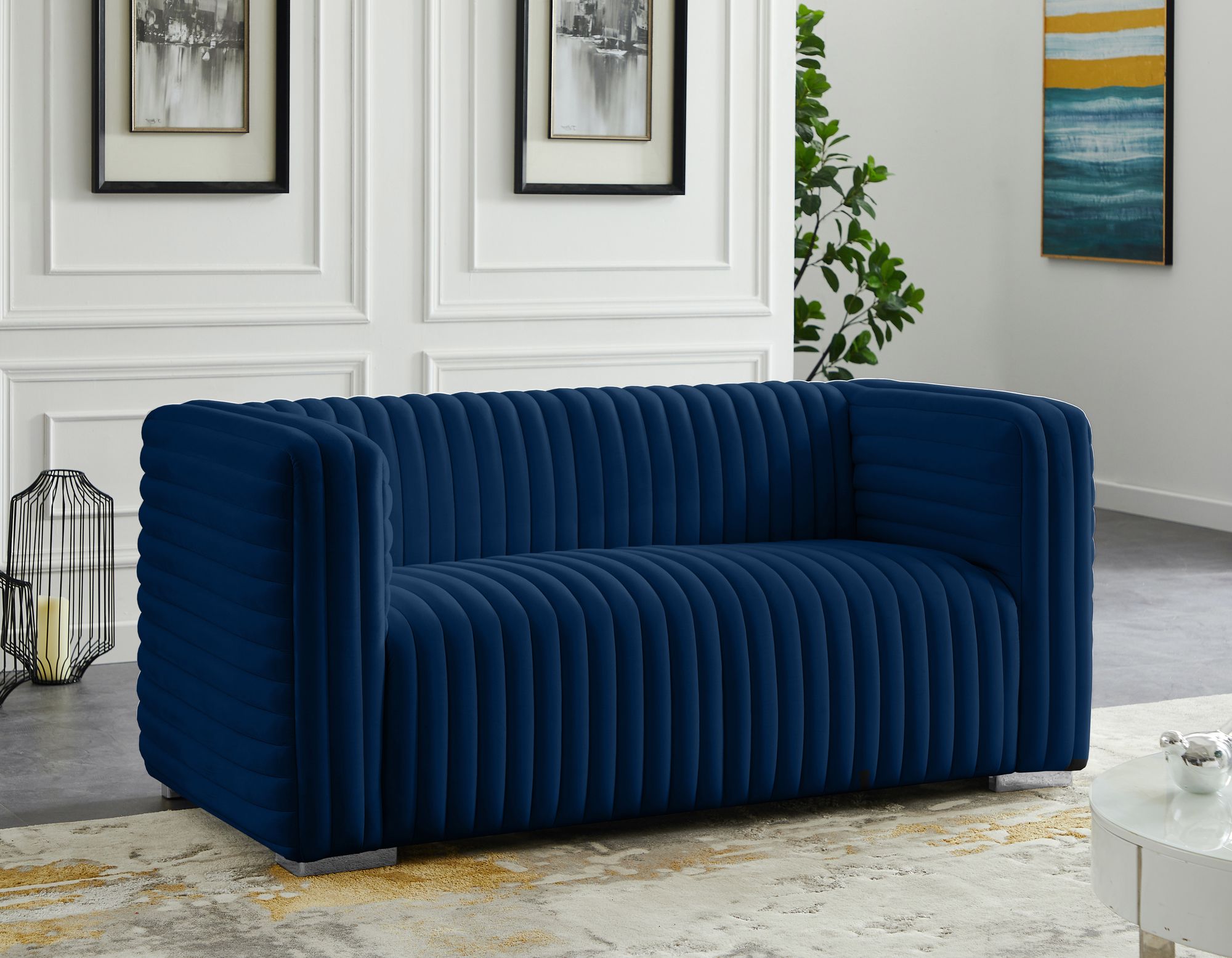 Ravish Velvet Loveseat