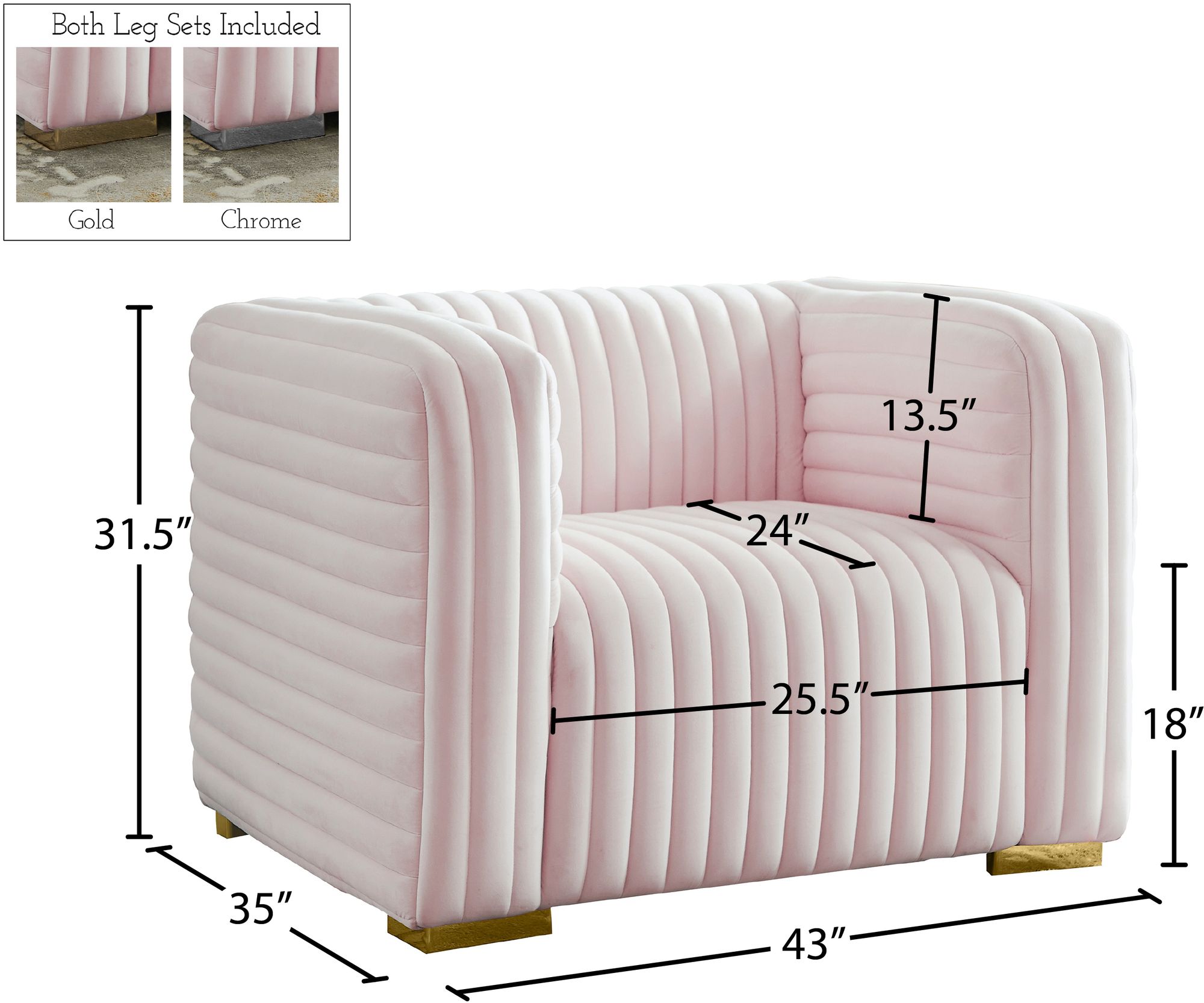 Ravish Velvet Chair