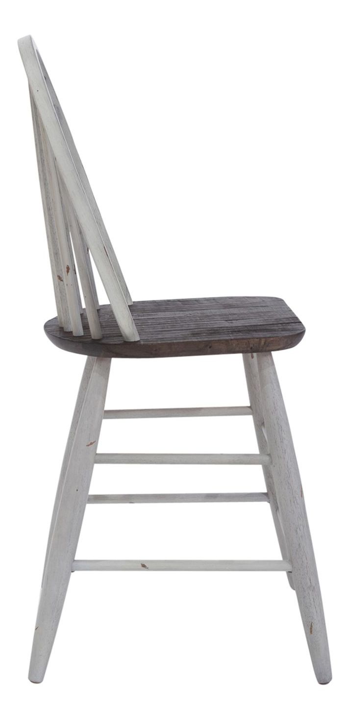 Farmhouse Gathering Dining Set | Two-Tone Storage Table