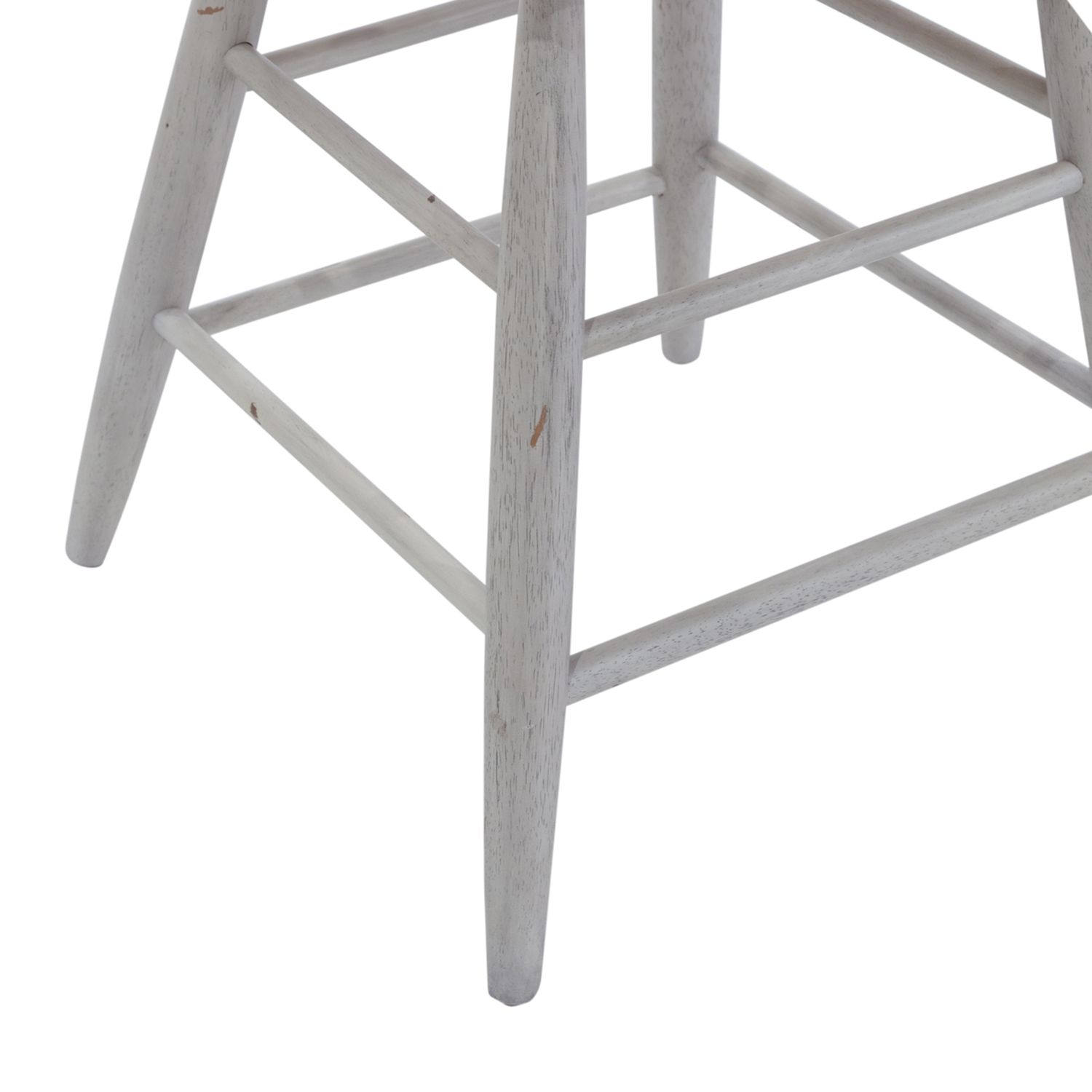 Farmhouse Windsor Wood Back Counter Chair