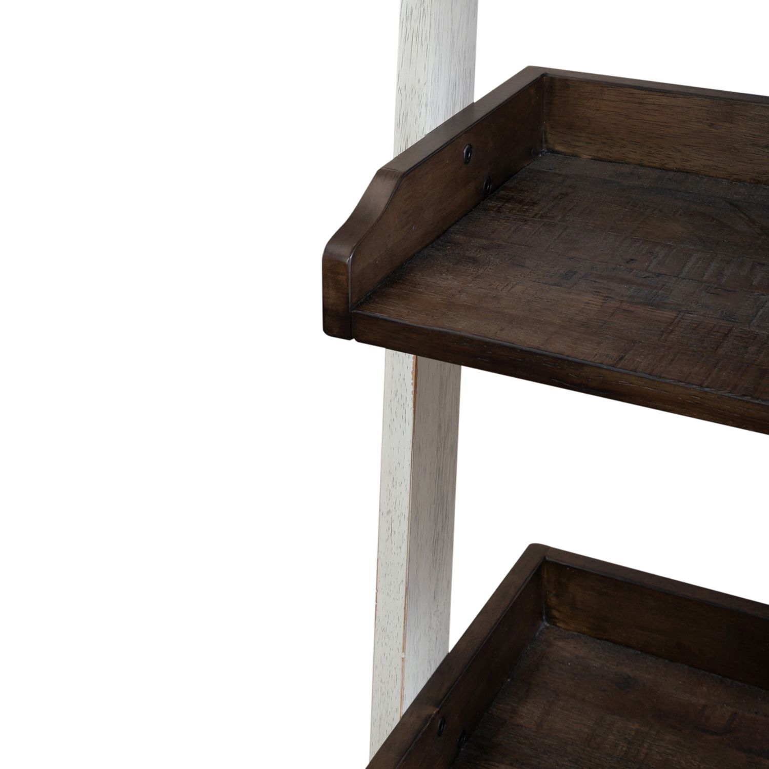 Farmhouse Extendable Trestle Dining Set | Two-Tone Wood