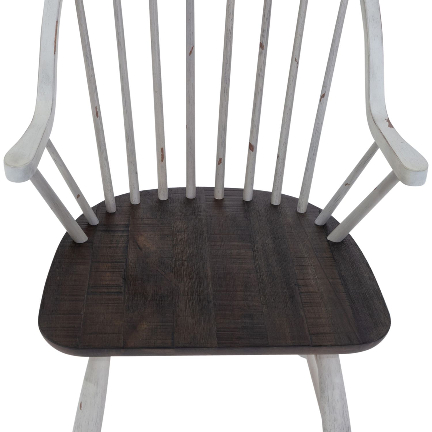 Farmhouse Extendable Trestle Dining Set | Two-Tone Wood
