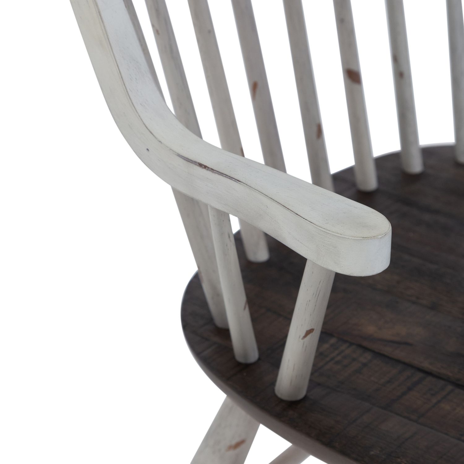 Farmhouse Extendable Trestle Dining Set | Two-Tone Wood