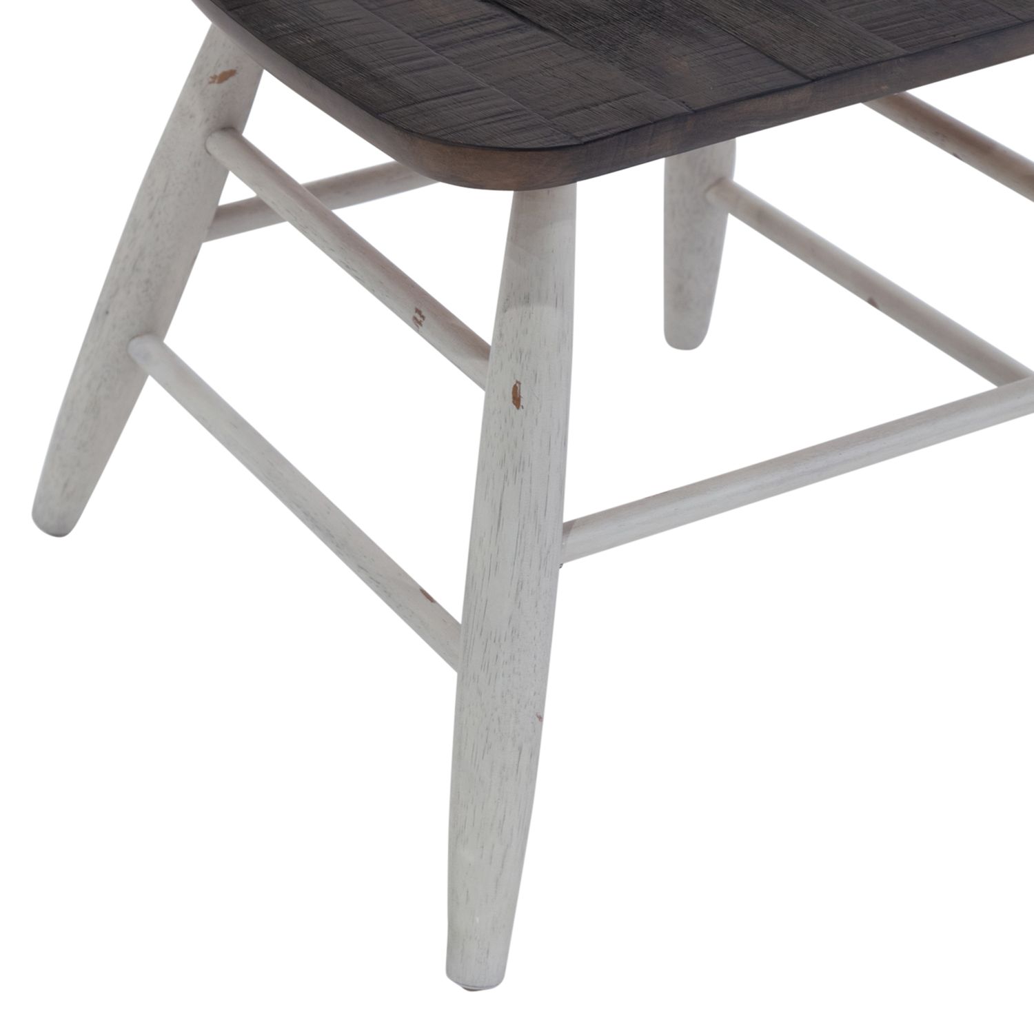 Farmhouse Gathering Dining Set | Two-Tone Storage Table