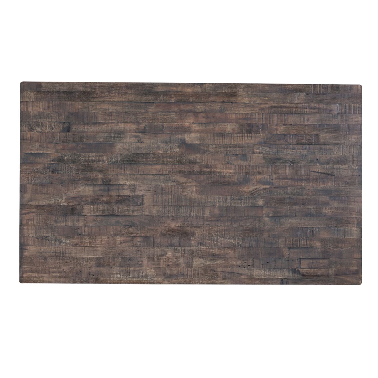 Farmhouse Rectangular Wood Gathering Table w/Storage