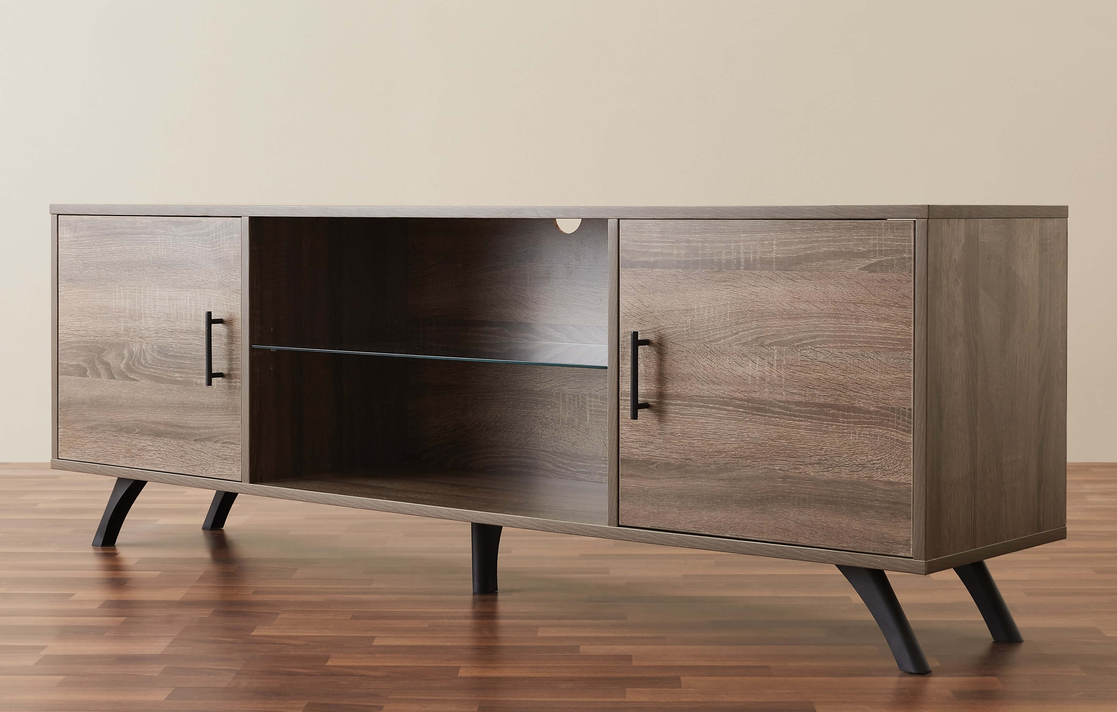 Flaunt 2-Door Console TV Stand