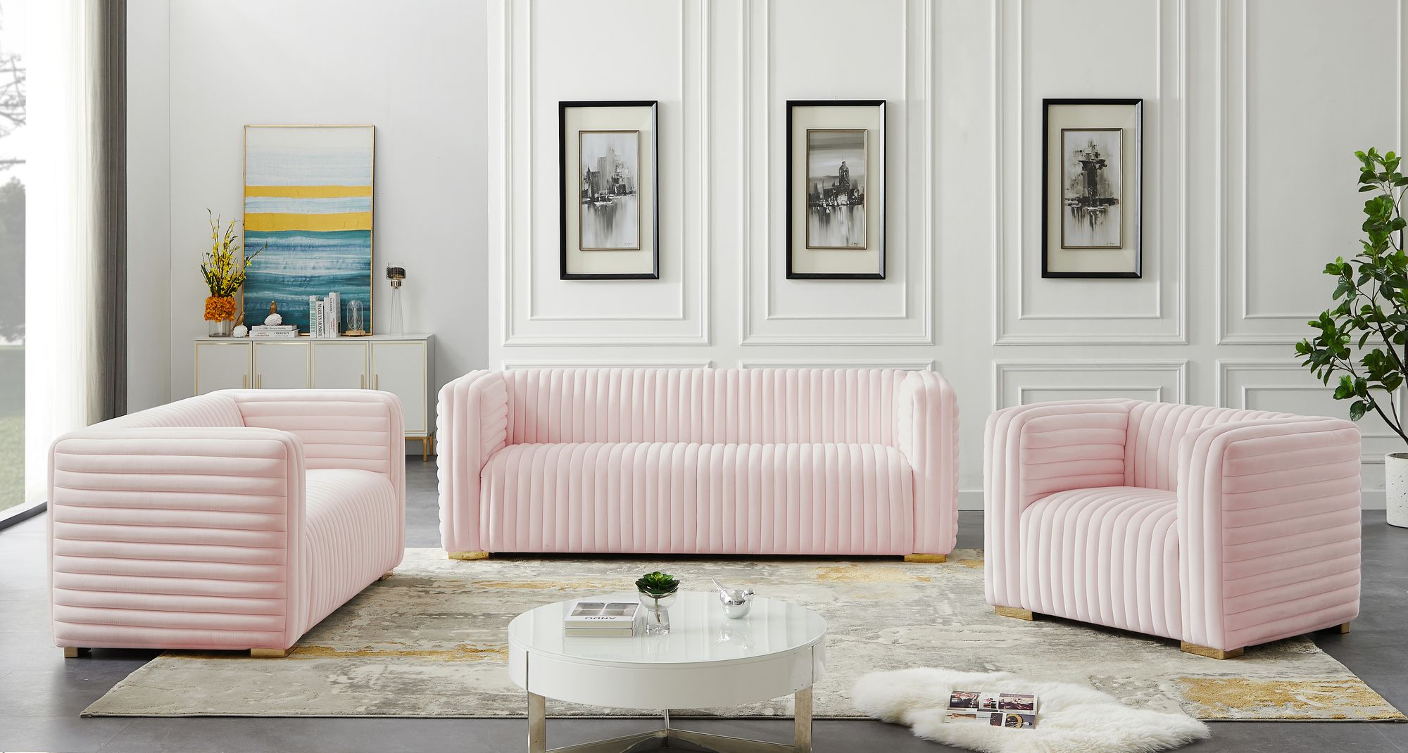 Ravish Velvet Loveseat