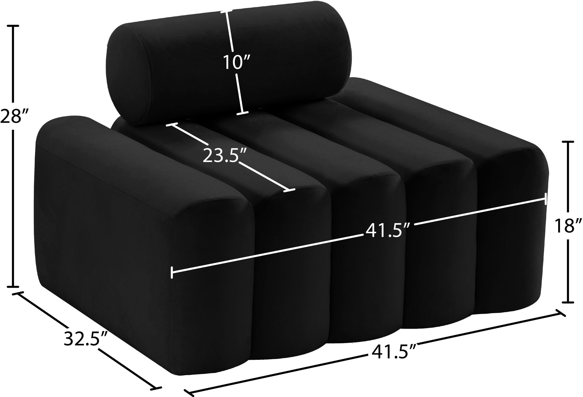 Melody Velvet Chair