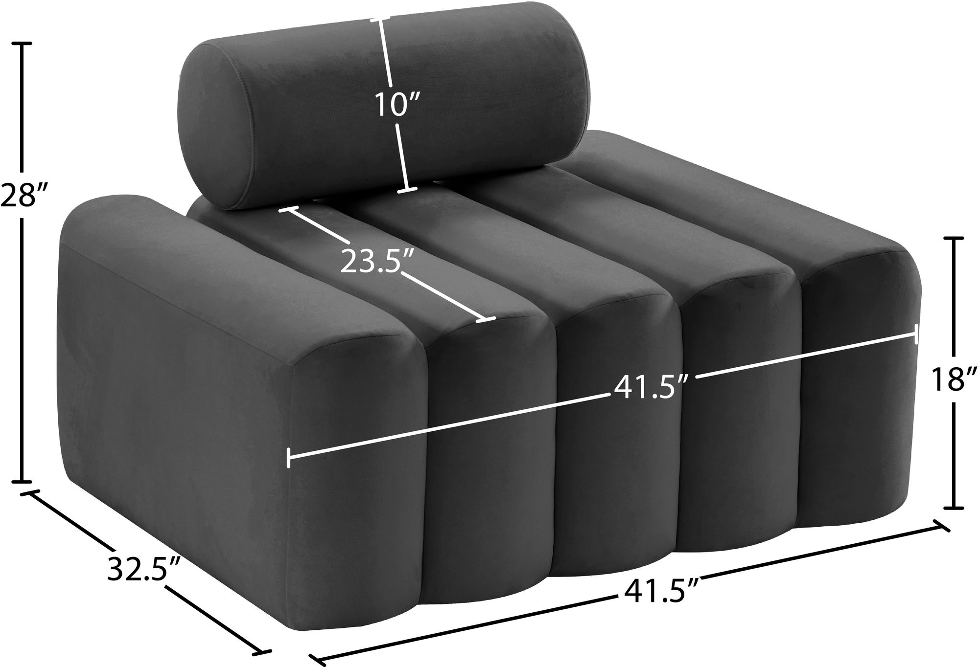 Melody Velvet Chair