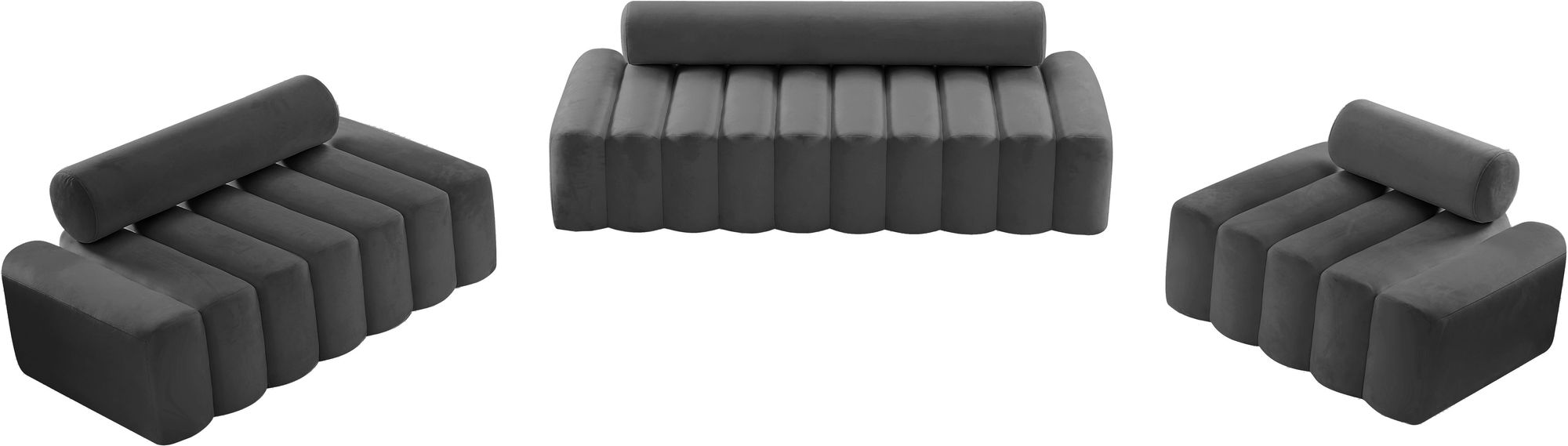 Melody Velvet Loveseat