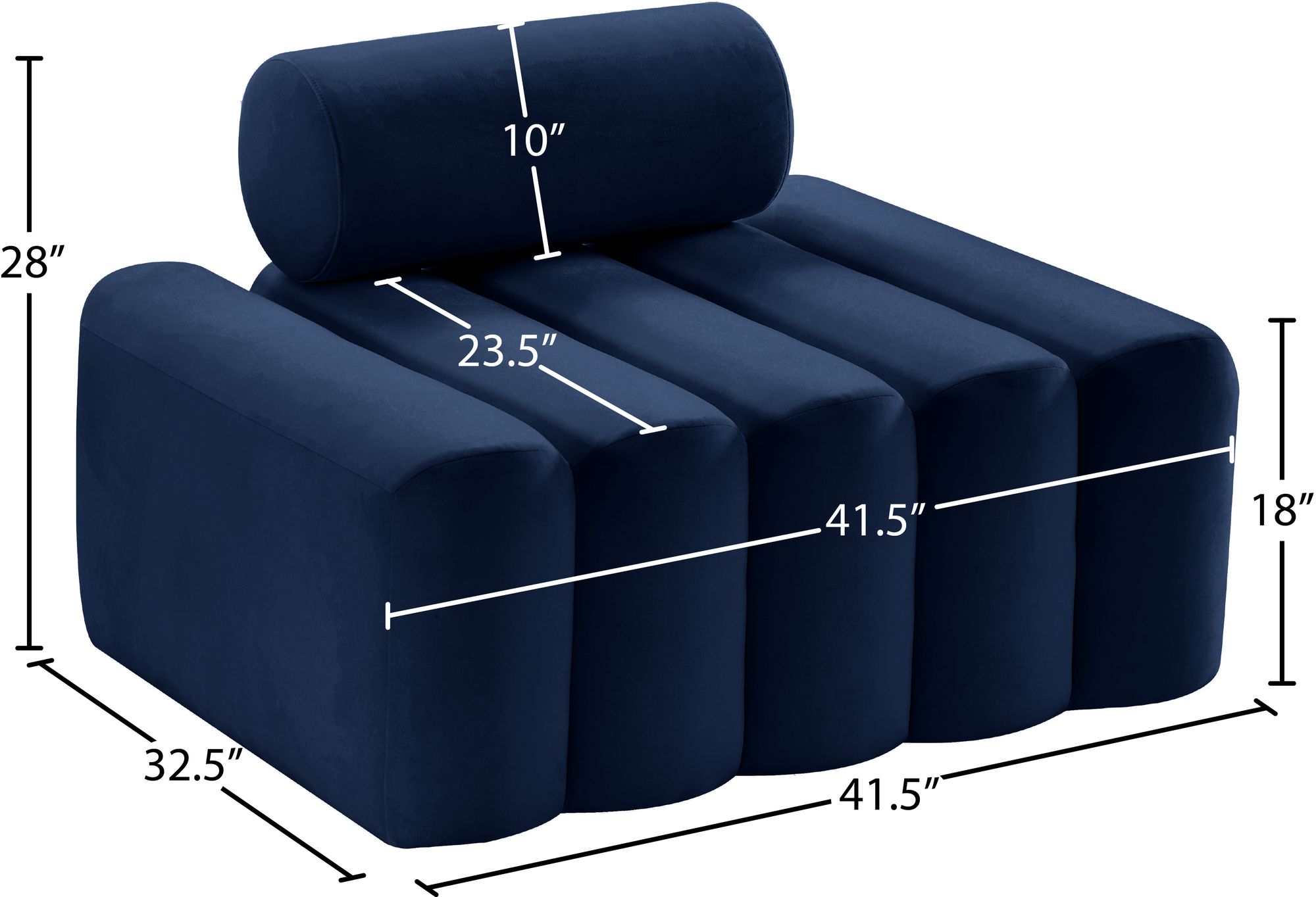 Melody Velvet Chair