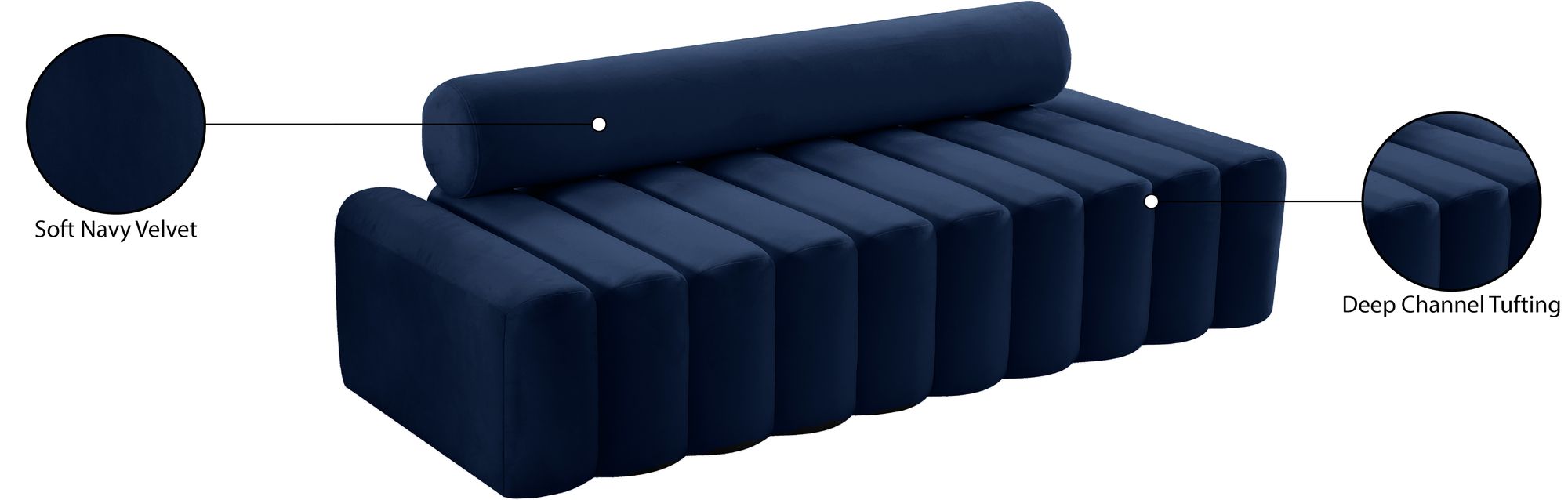 Melody Velvet Sofa