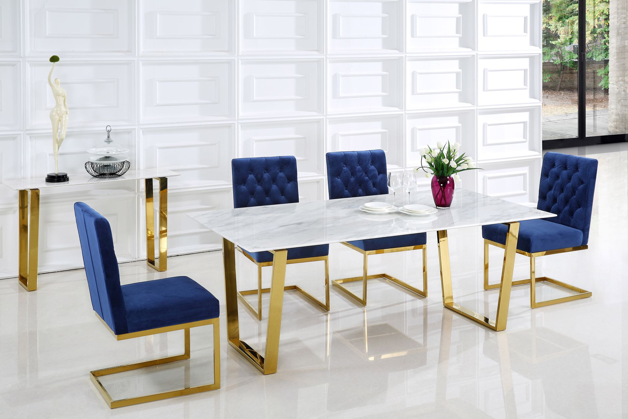 Cameron Velvet Dining Chair