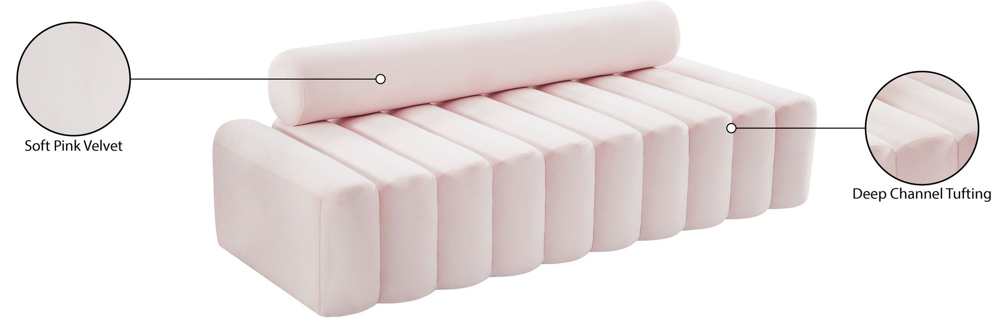 Melody Velvet Sofa