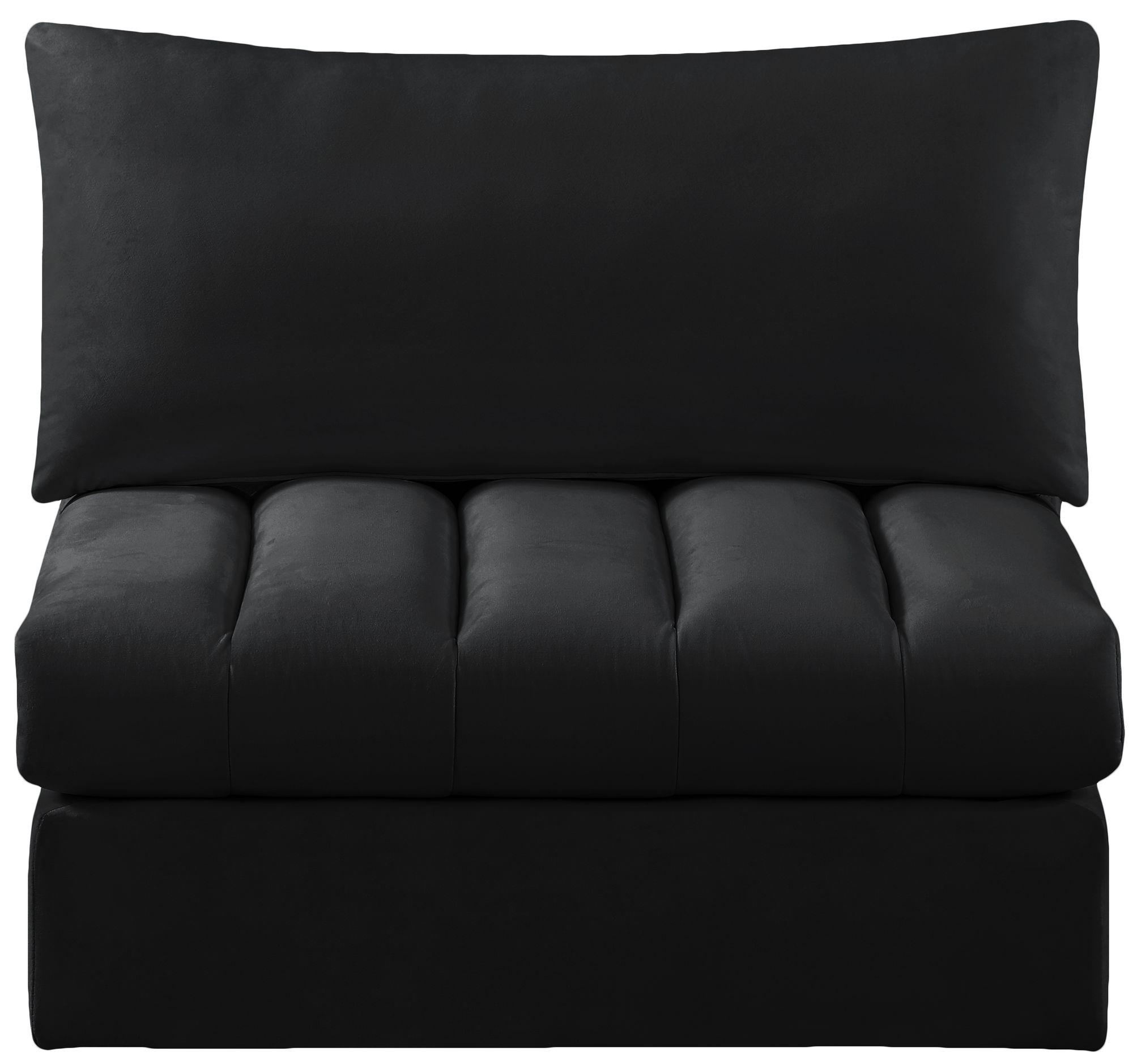 Jacob Velvet Modular Armless Chair