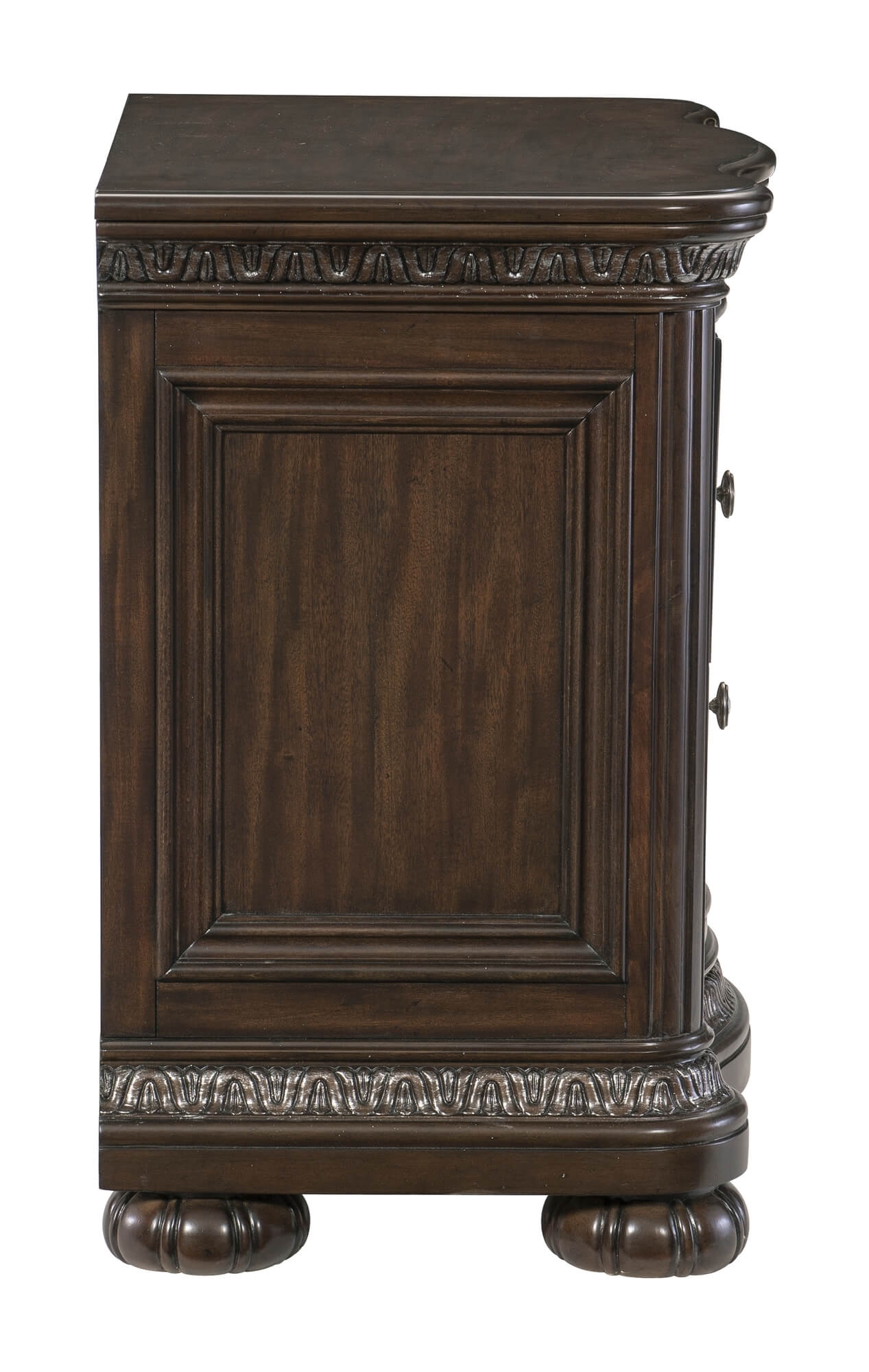 Beddington 2 Drawer Nightstand w/USB Port
