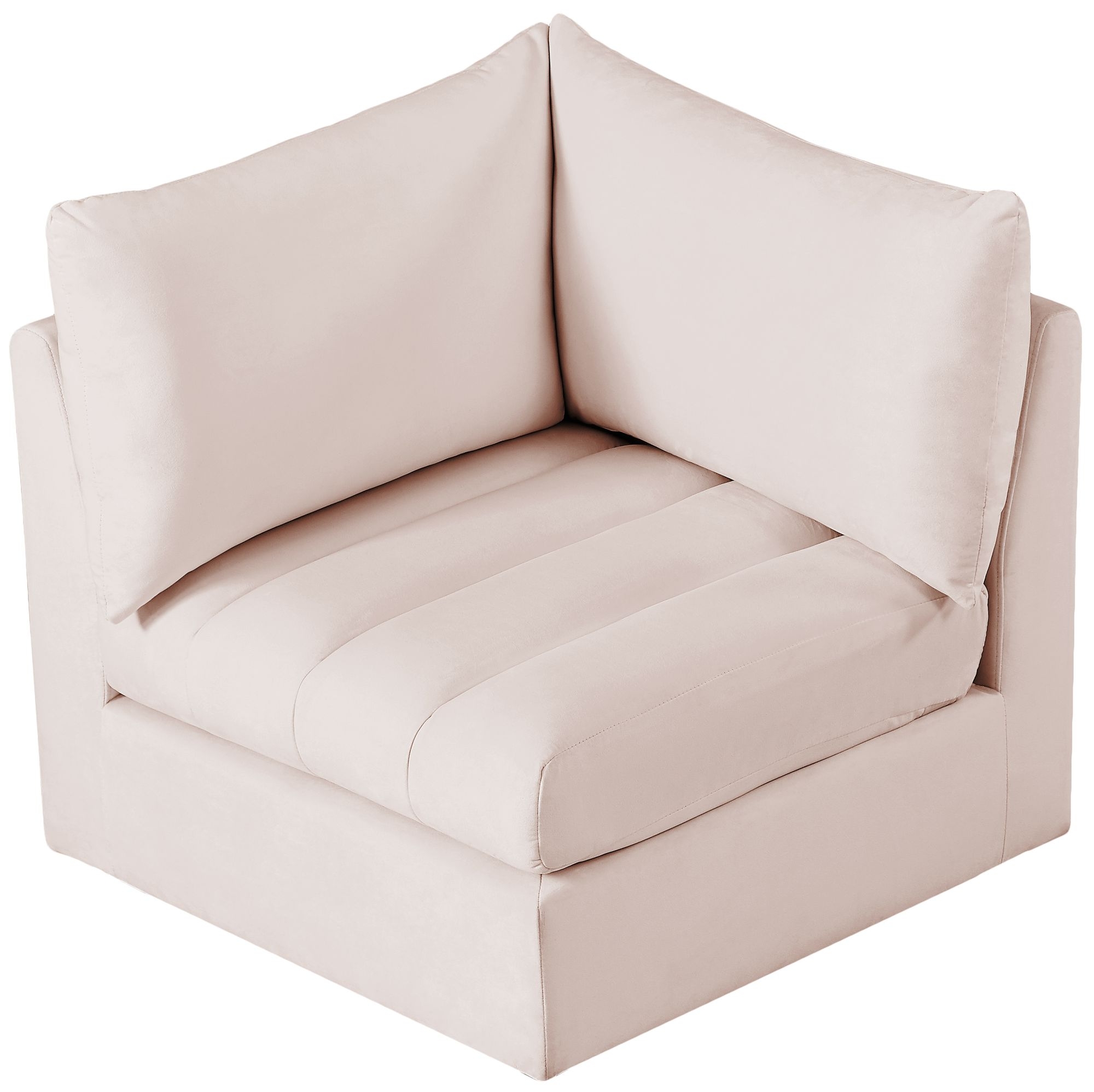 Jacob Velvet Modular Corner Chair