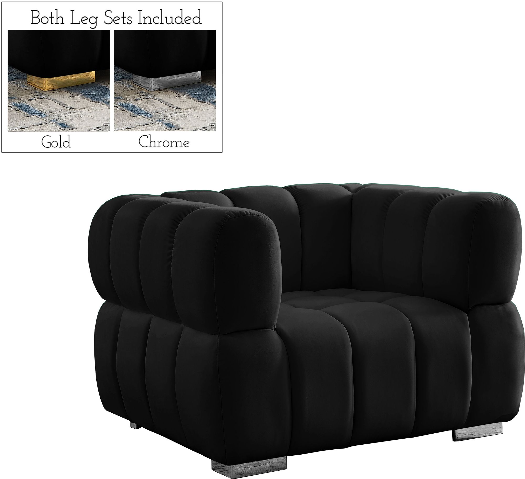 Gwen Velvet Chair