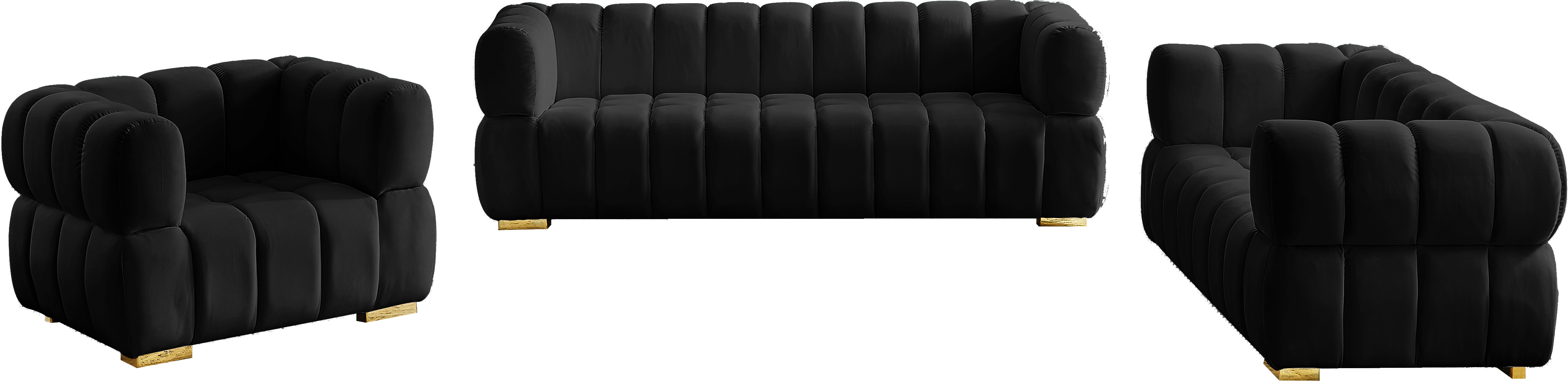 Gwen Velvet Sofa