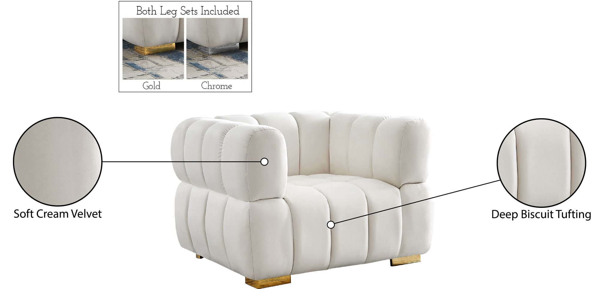 Gwen Velvet Chair