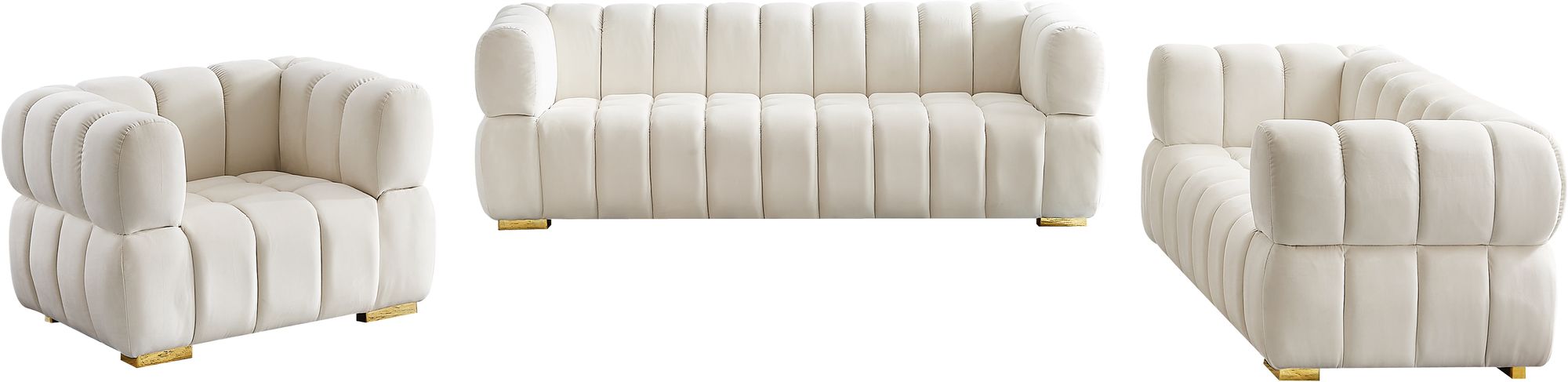 Gwen Velvet Loveseat