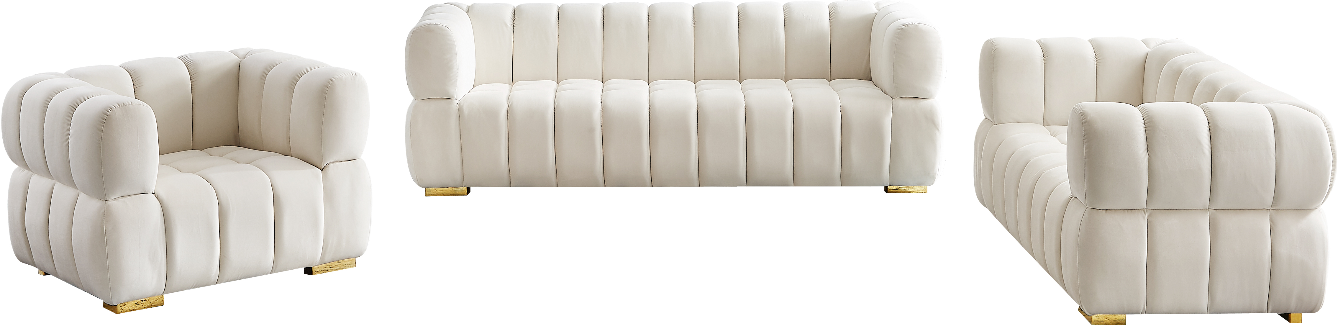 Gwen Velvet Sofa