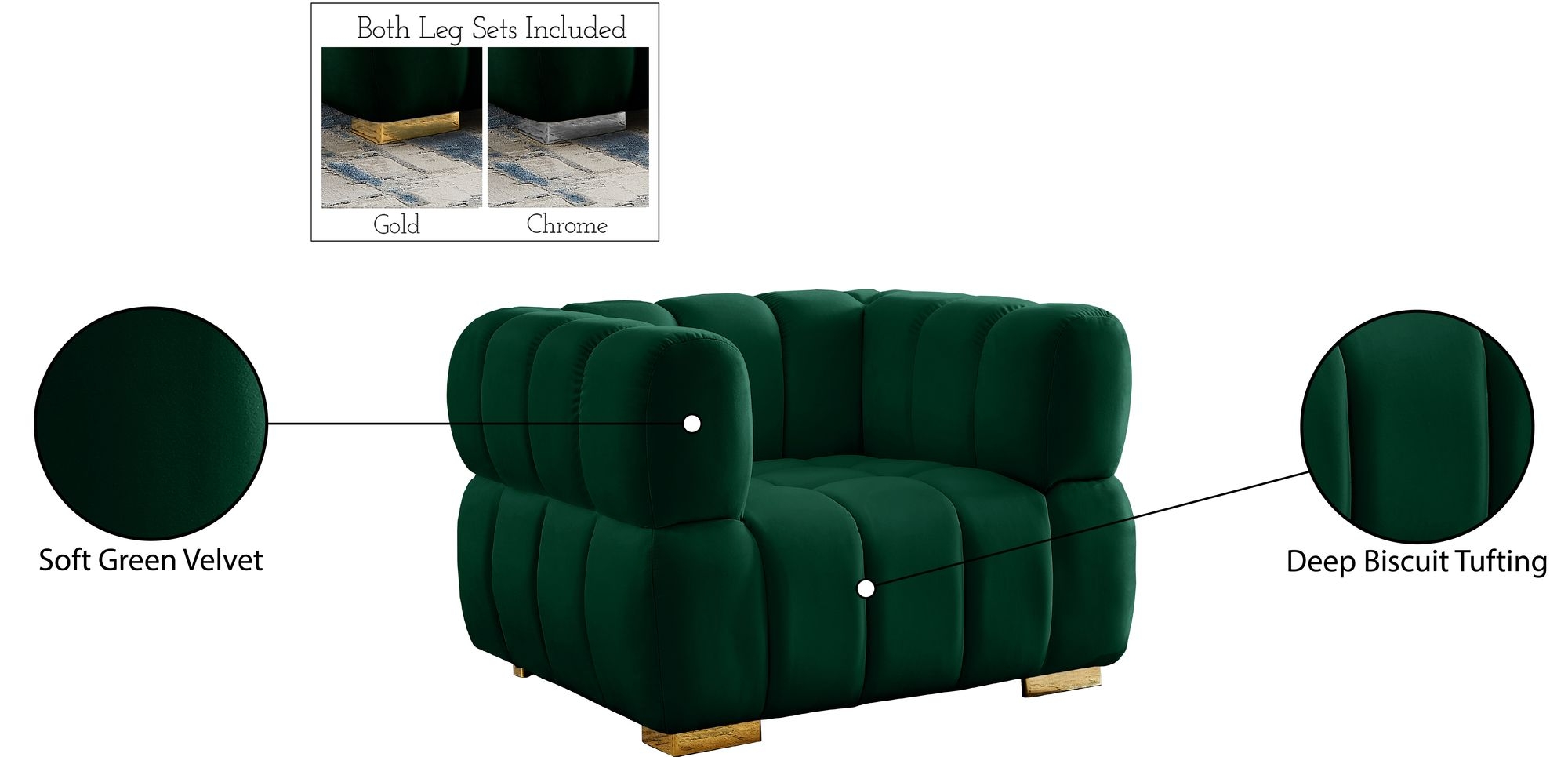 Gwen Velvet Chair
