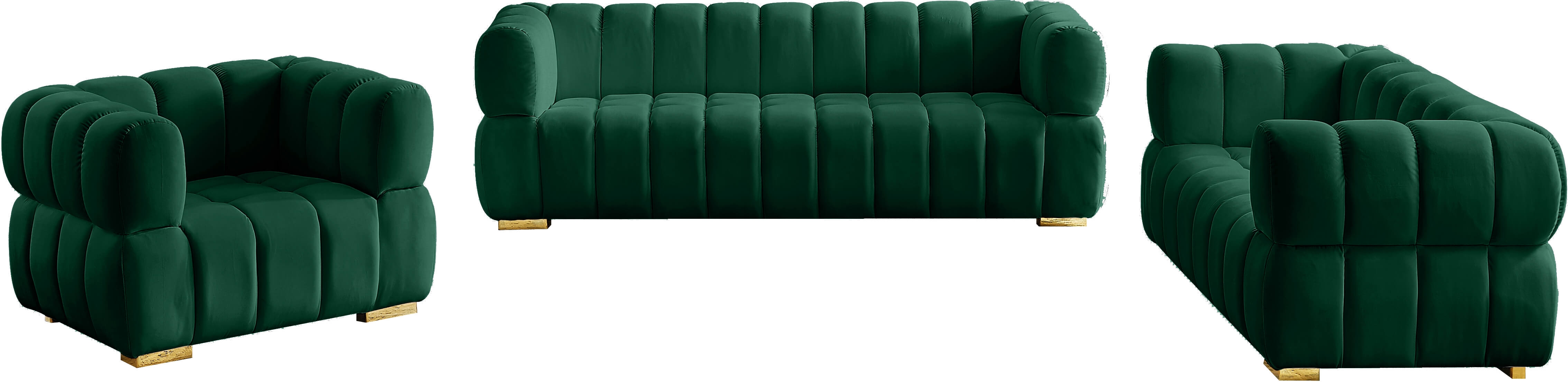 Gwen Velvet Sofa