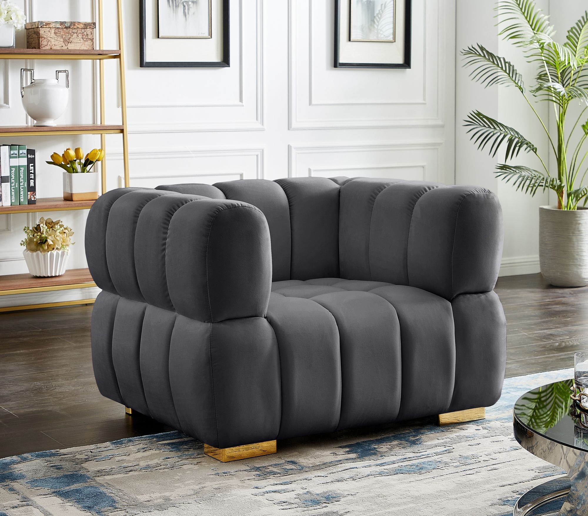 Gwen Velvet Chair