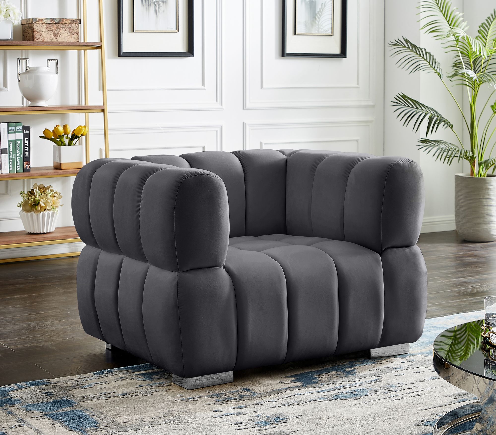 Gwen Velvet Chair