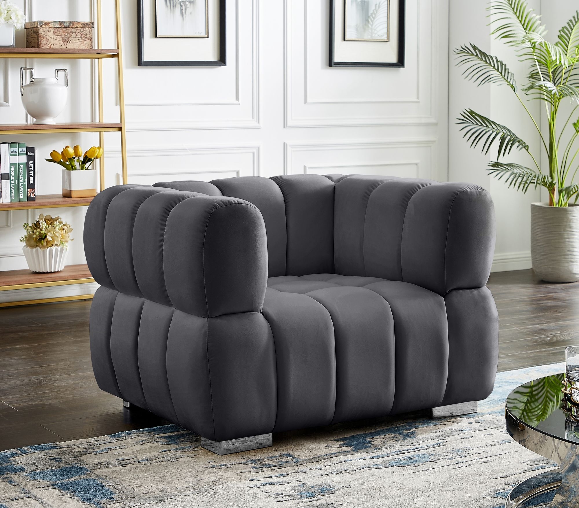 Gwen Velvet Chair