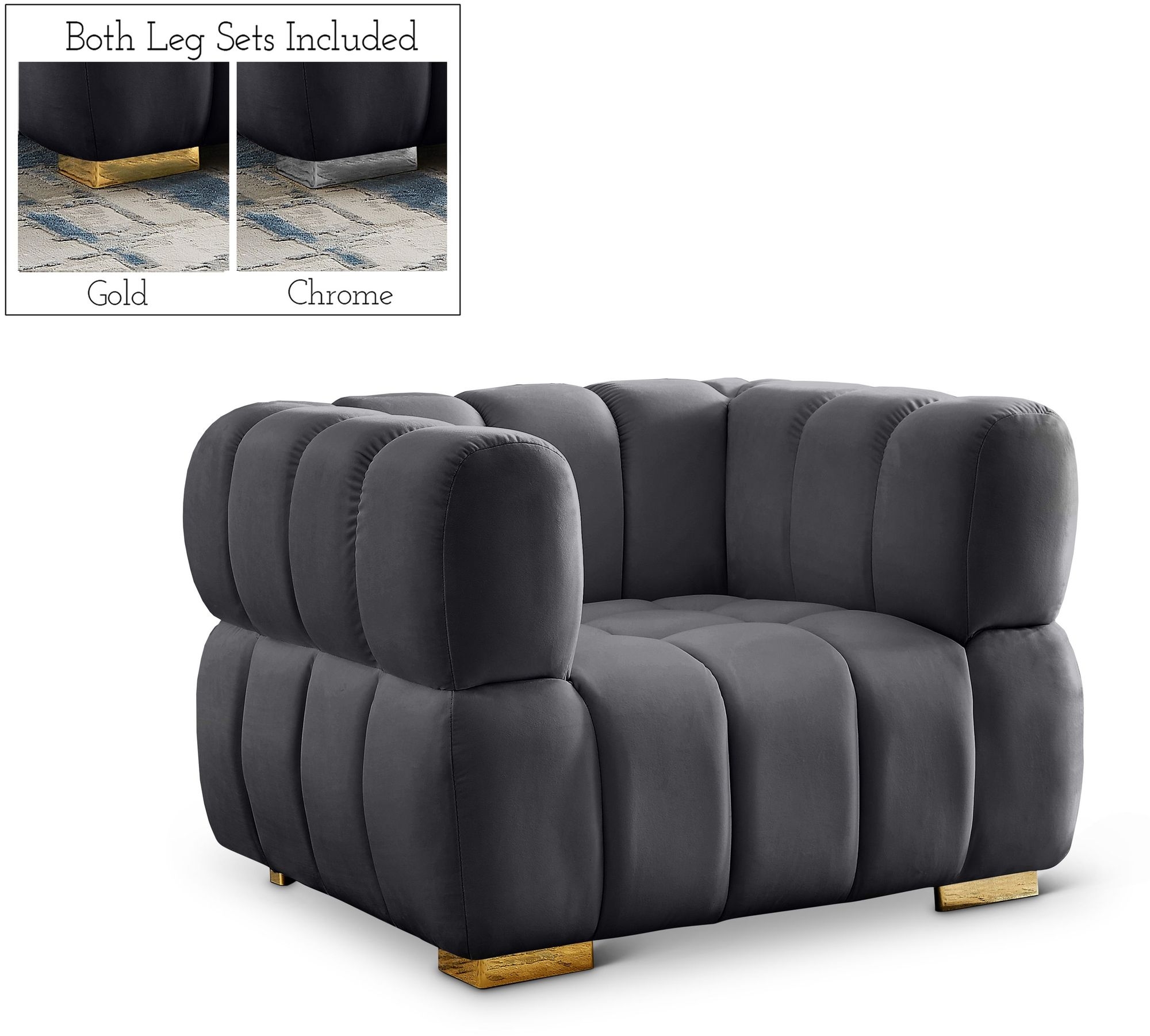 Gwen Velvet Chair