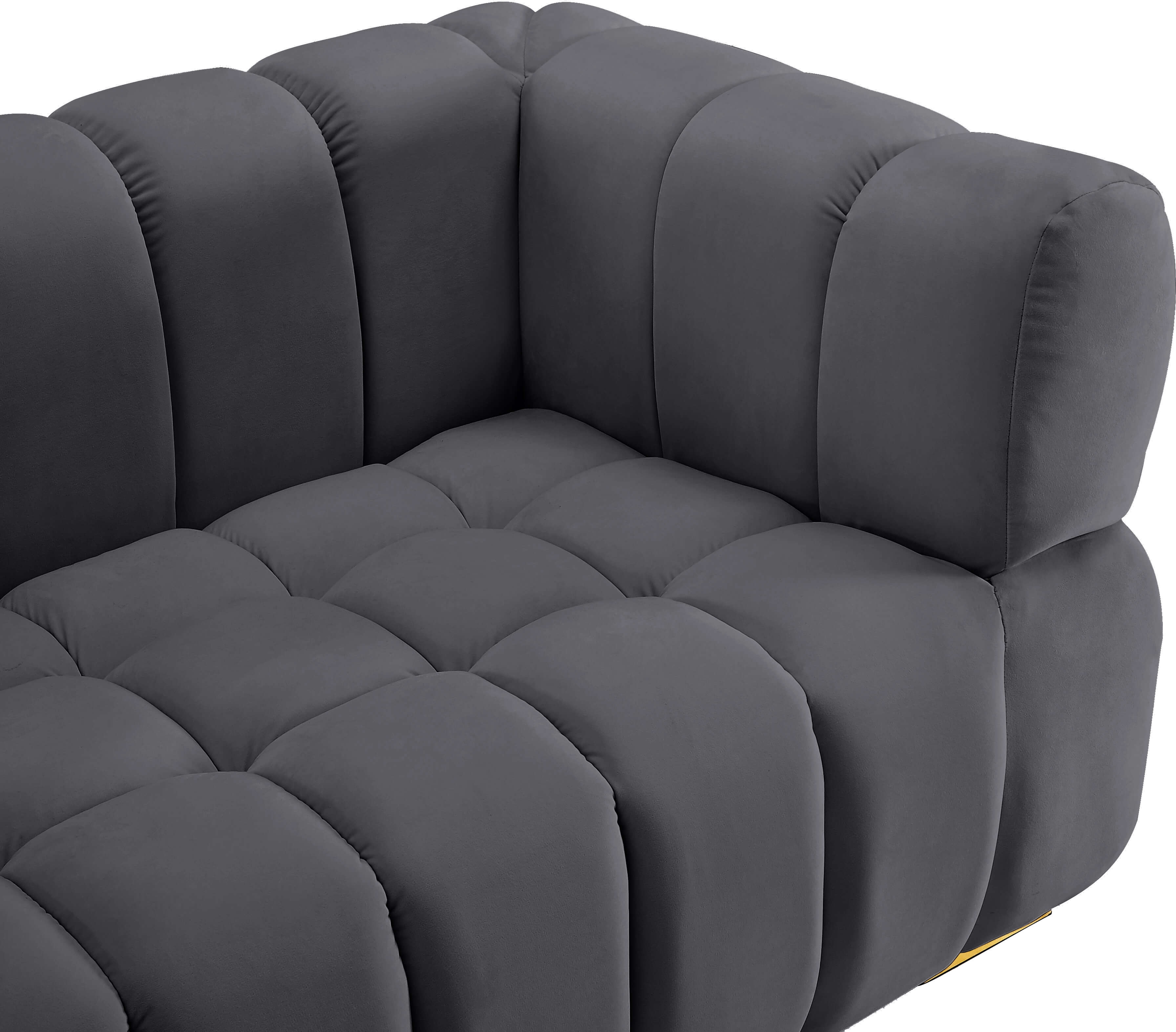 Gwen Velvet Sofa