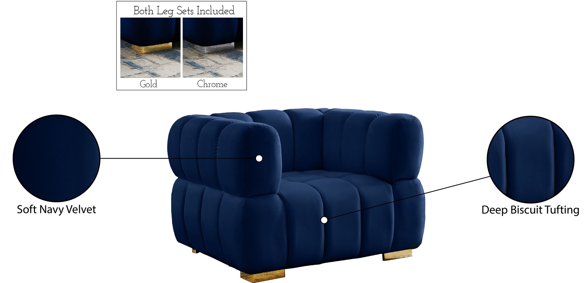 Gwen Velvet Chair