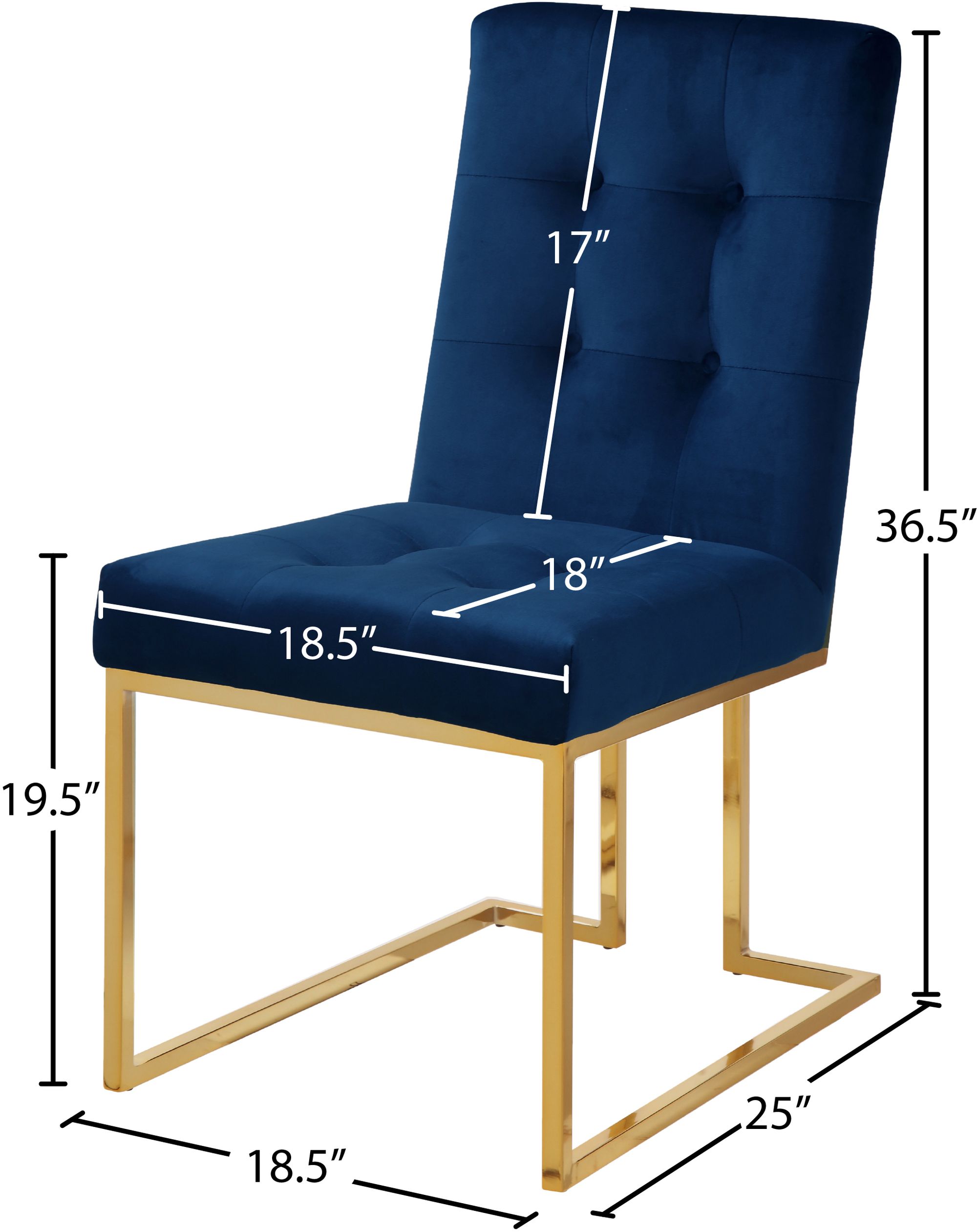 Pierre Velvet Dining Chair