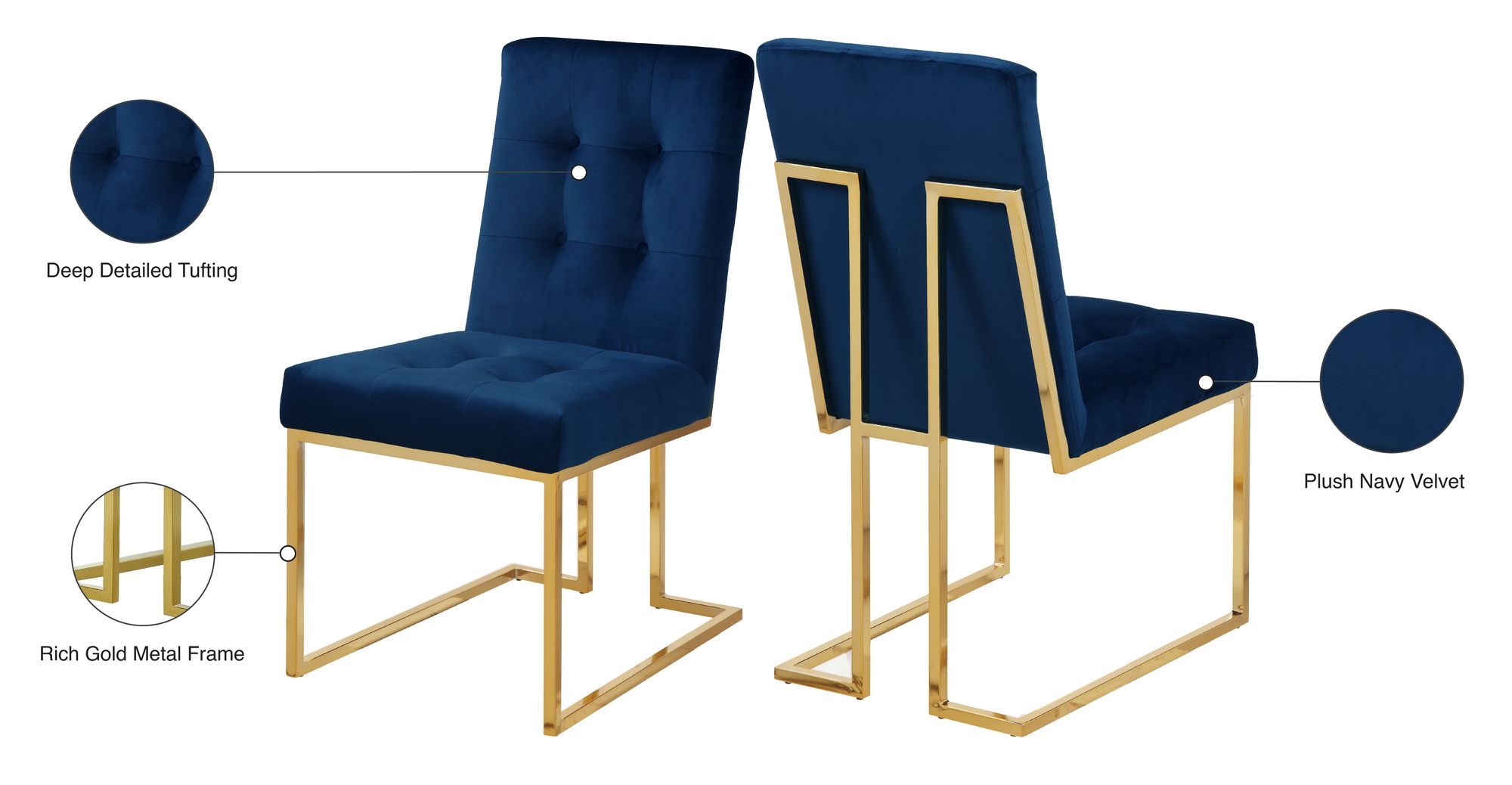 Pierre Velvet Dining Chair