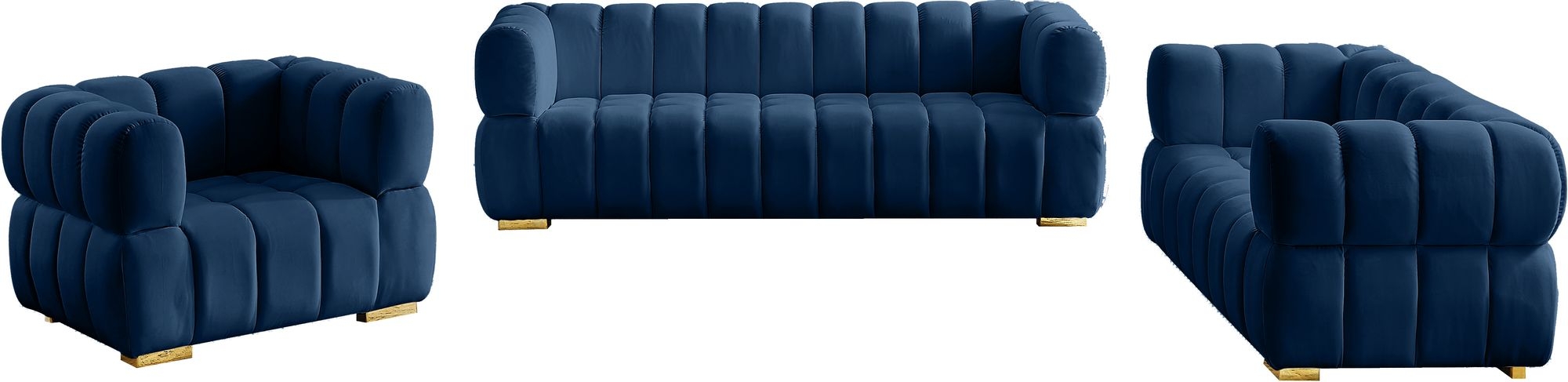Gwen Velvet Loveseat