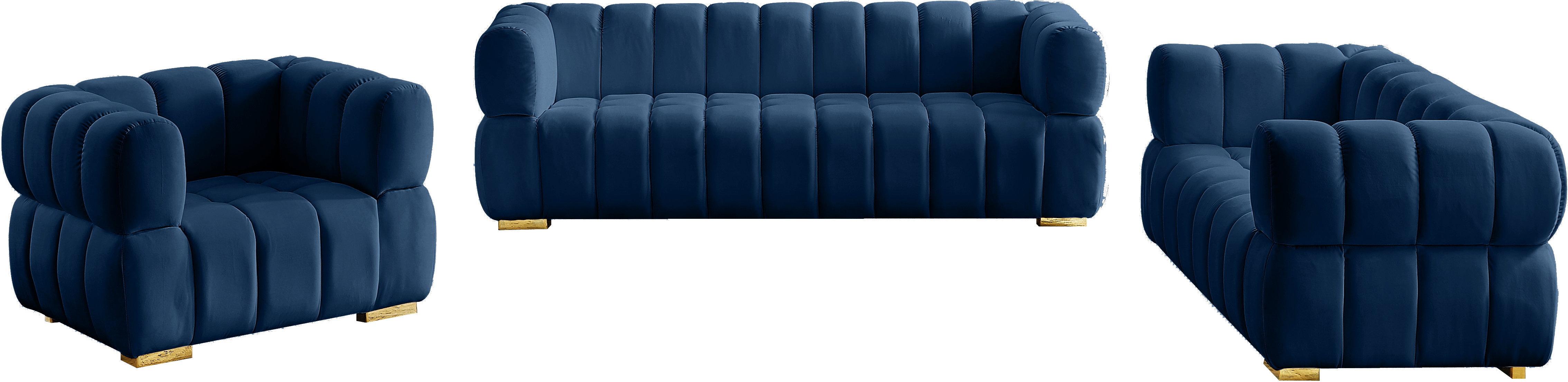 Gwen Velvet Sofa
