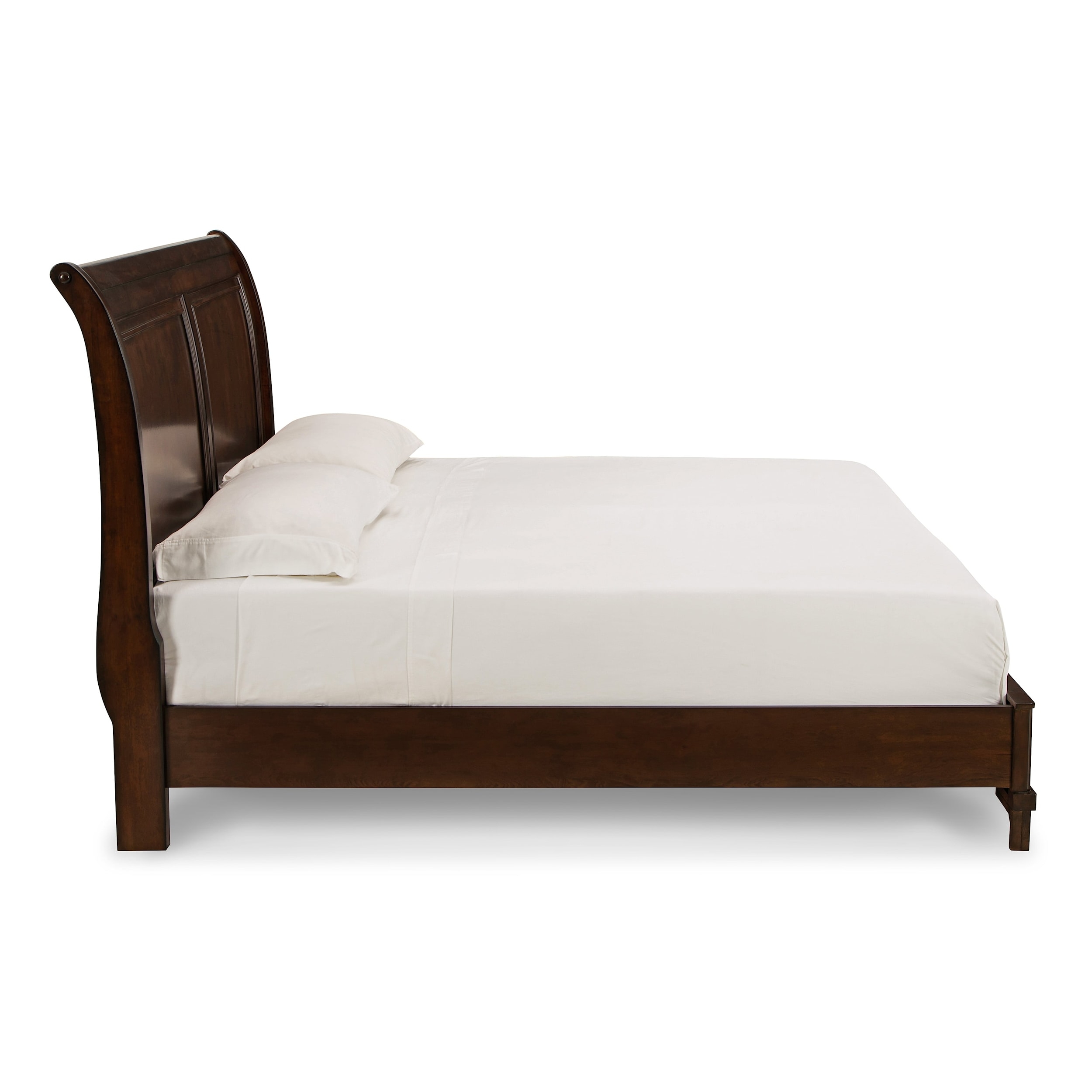 Ashley SM Brookbauer Wood Veneer King Size Sleigh Bed