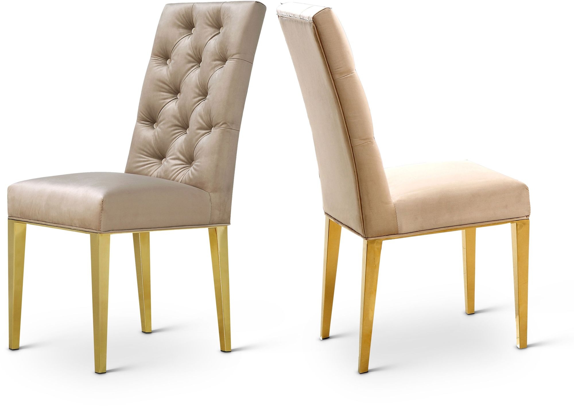 Capri Velvet Dining Chair