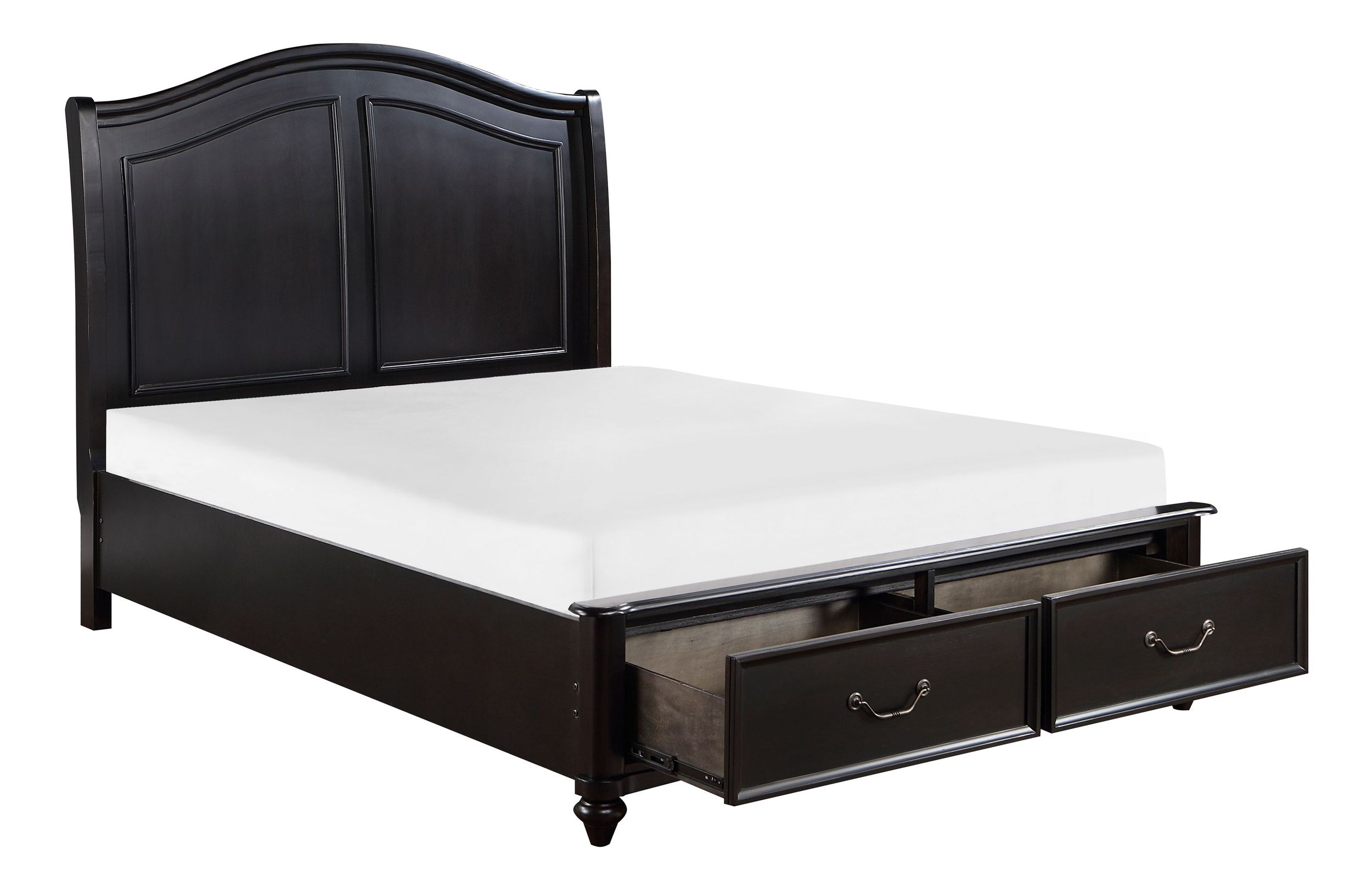 Herman Wood California King Storage Platform Bed