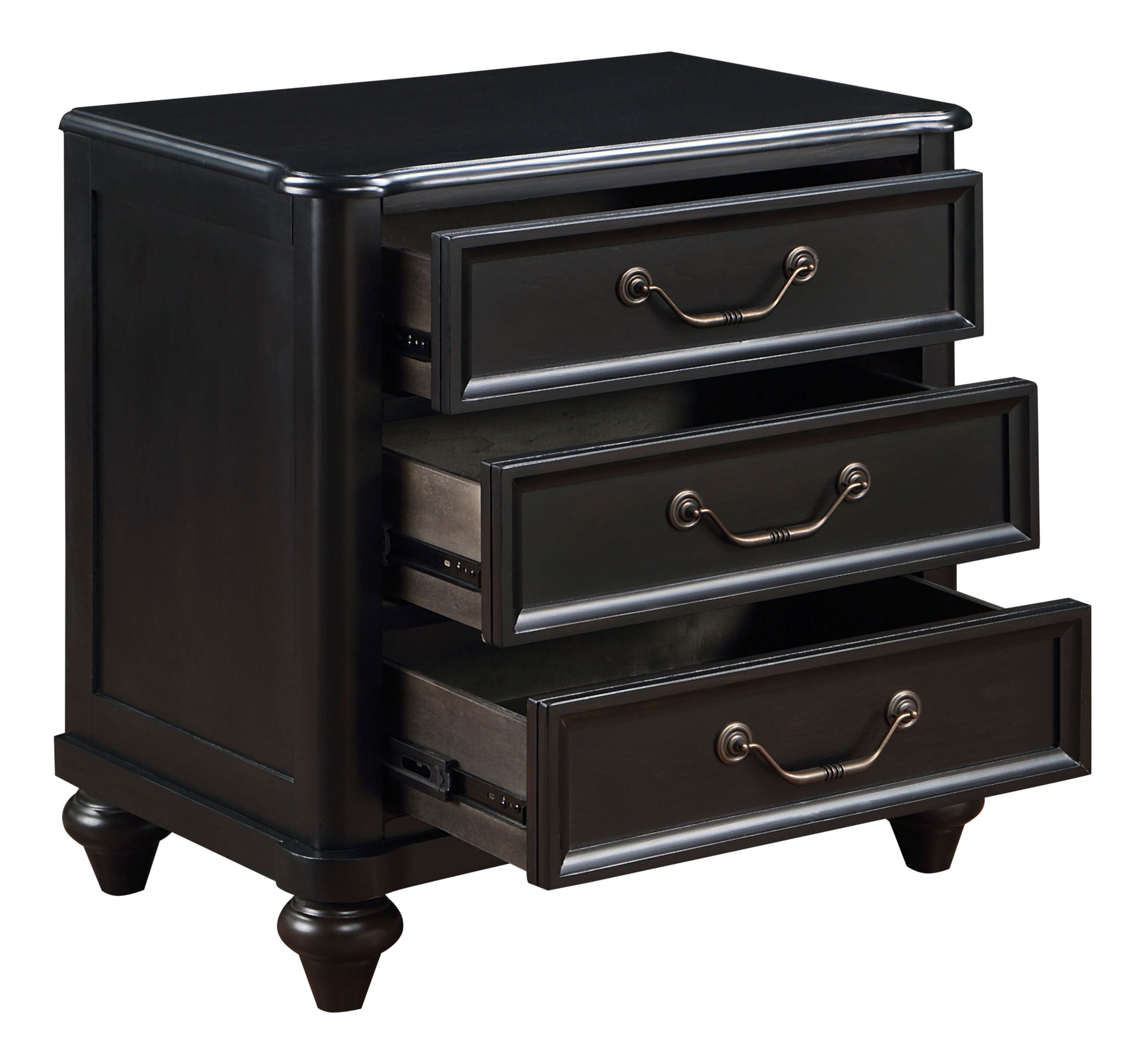 Herman Wood Storage Platform Bedroom Set