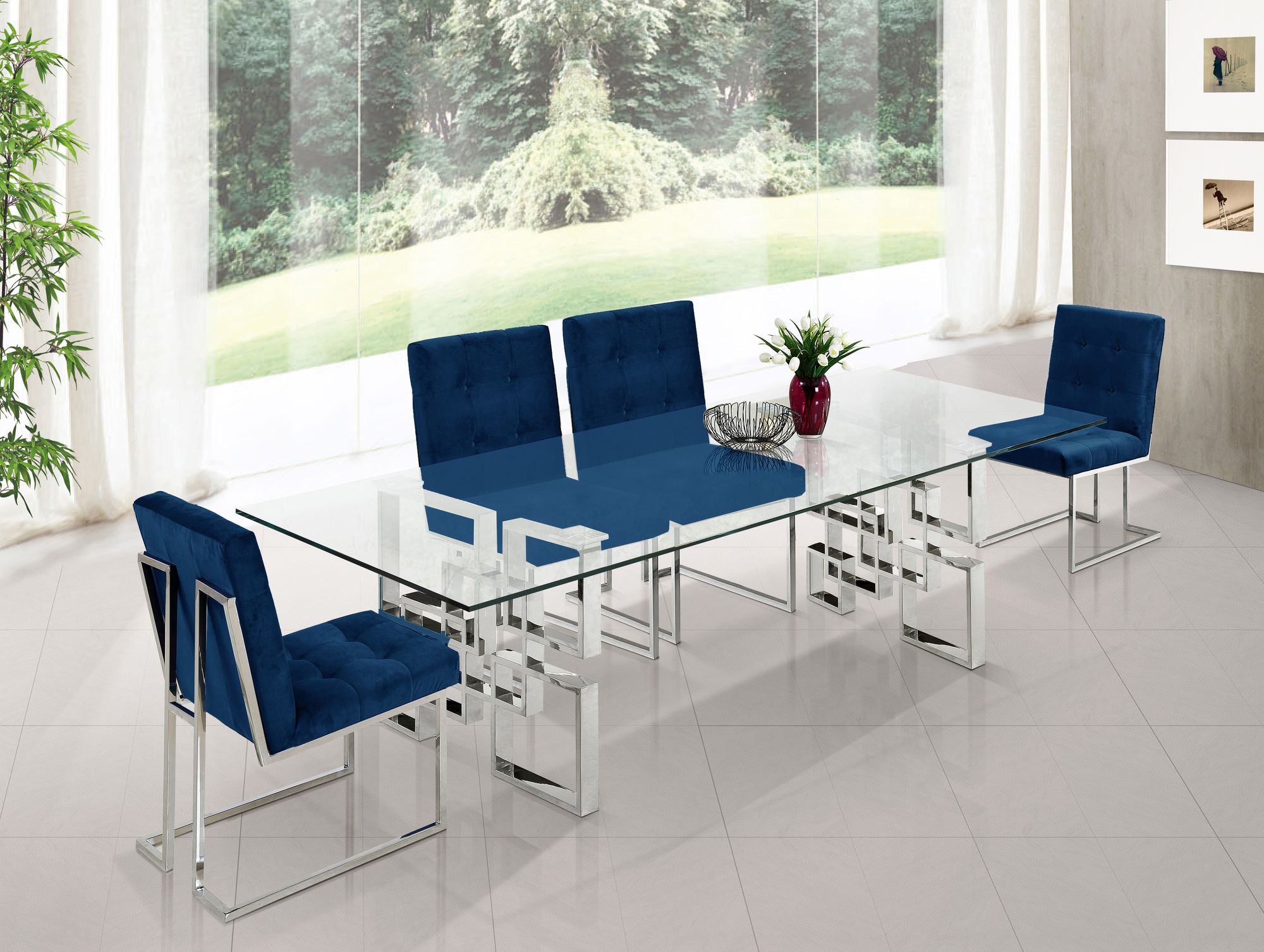 Alexis Velvet Dining Chair