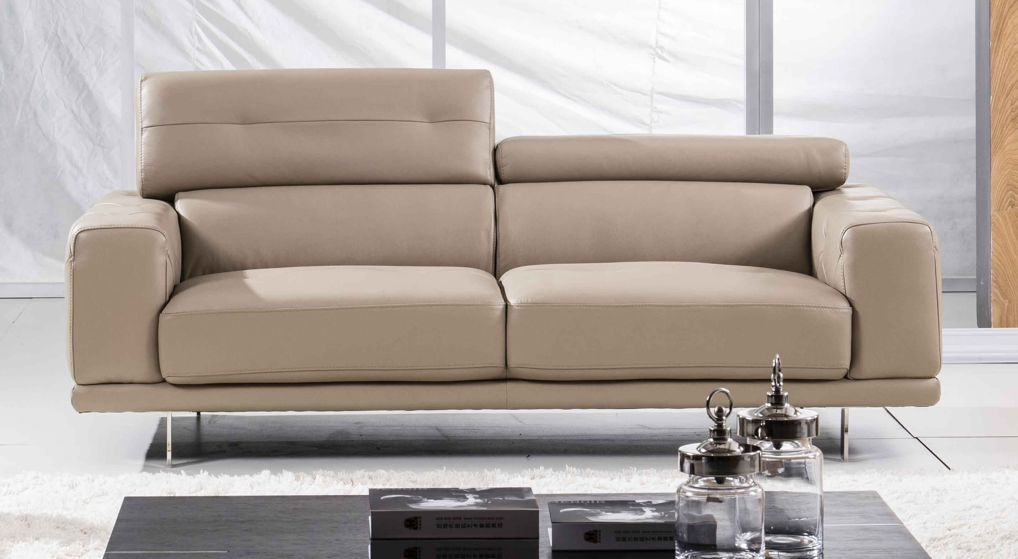 S116 Top Grain Leather Match Sofa