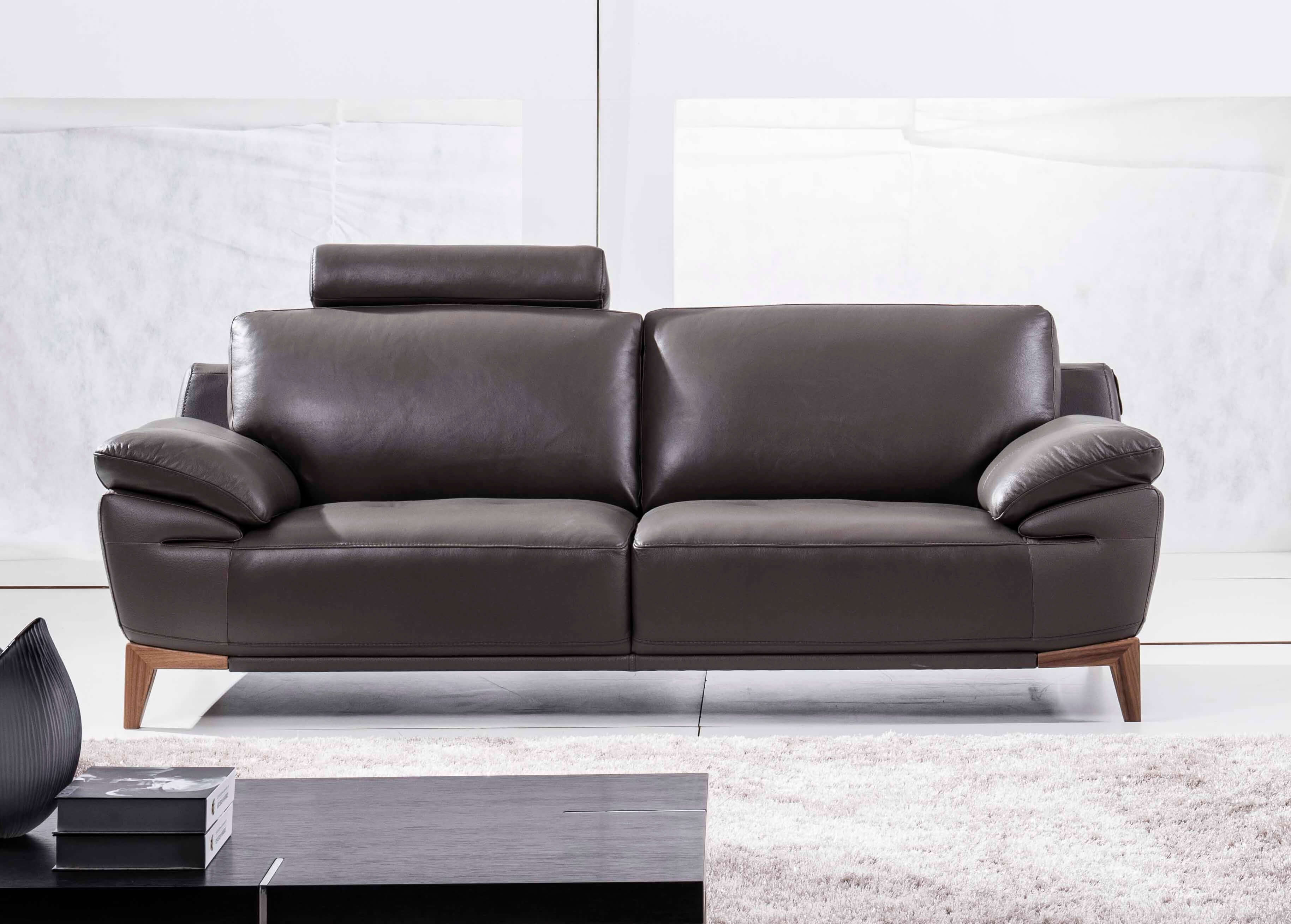 S93 Top Grain Leather Match Sofa