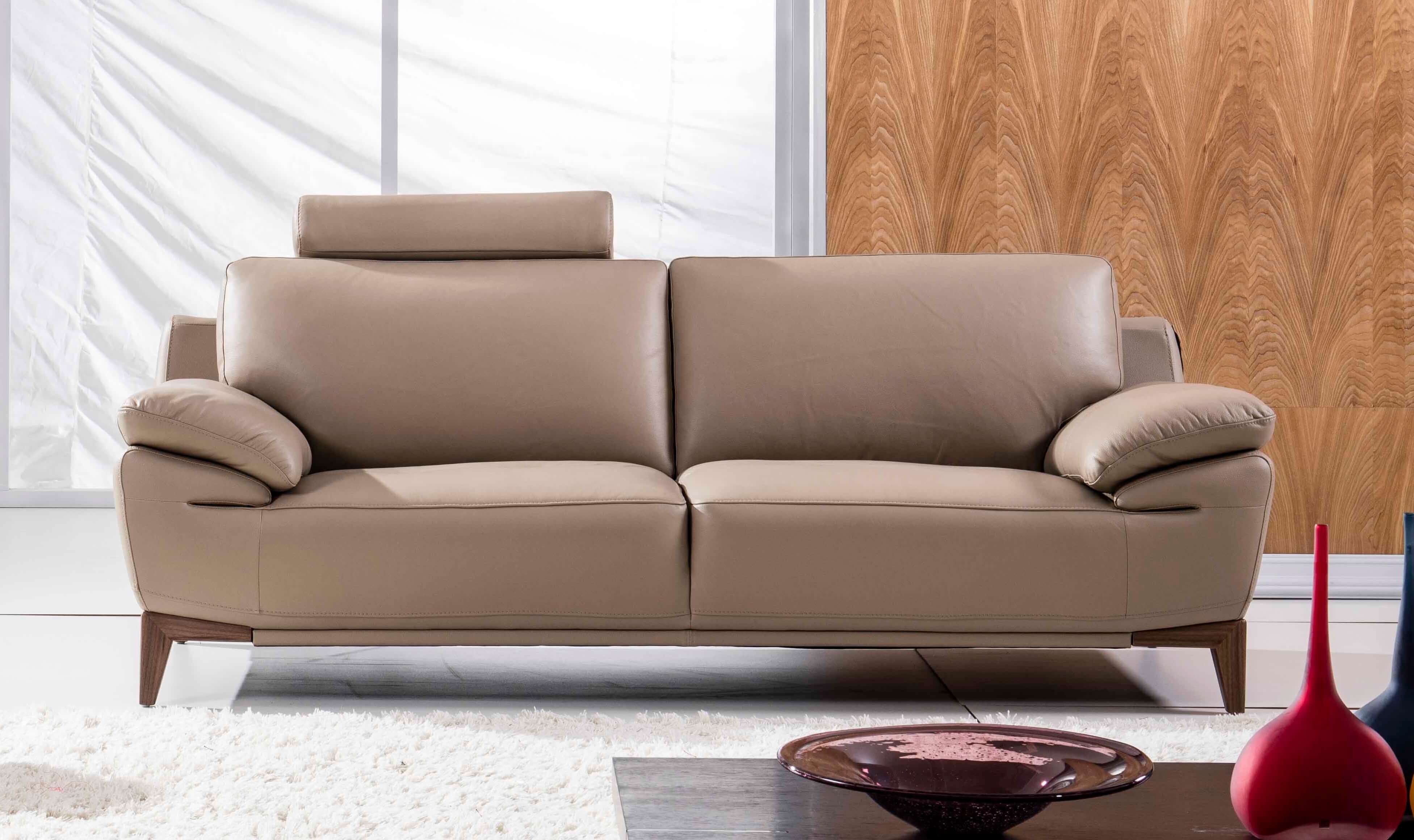 S93 Top Grain Leather Match Sofa