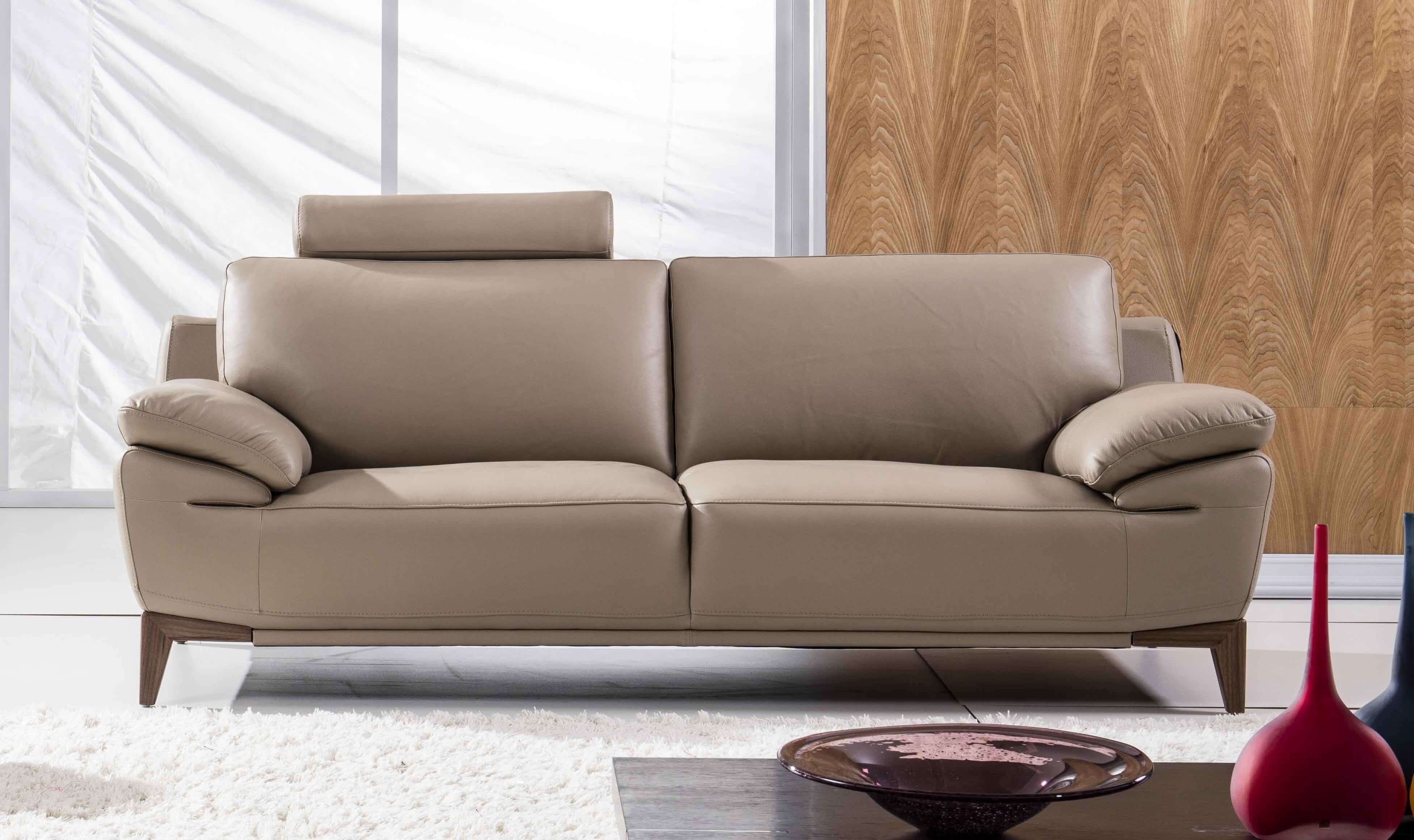 S93 Top Grain Leather Match Sofa