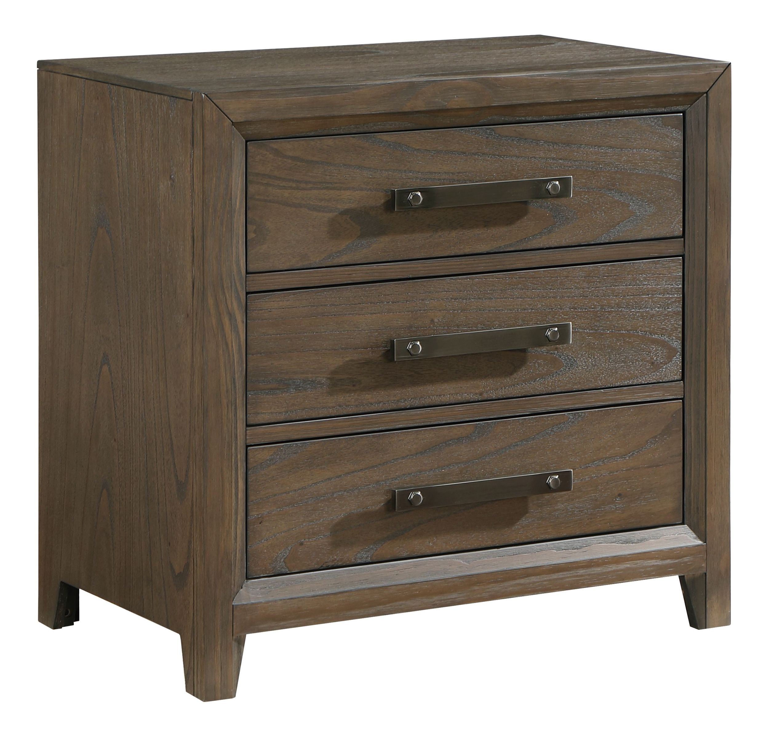 Cambridge Chenille/Wood Storage Platform Bedroom Set