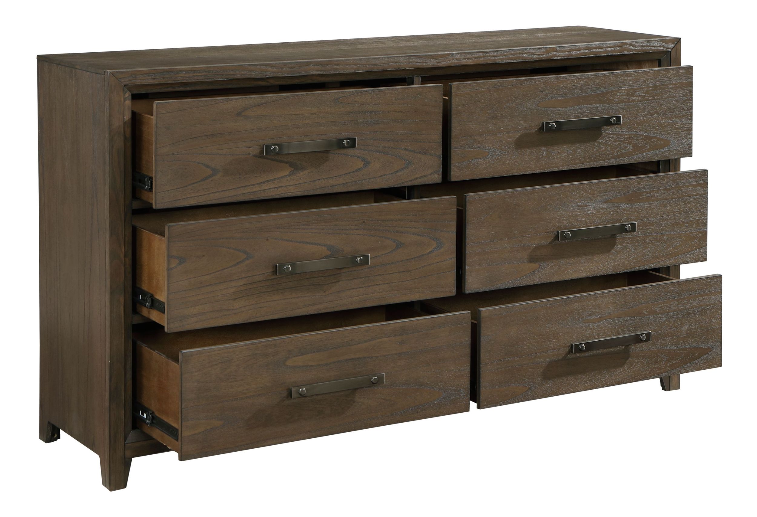 Cambridge Chenille/Wood Storage Platform Bedroom Set